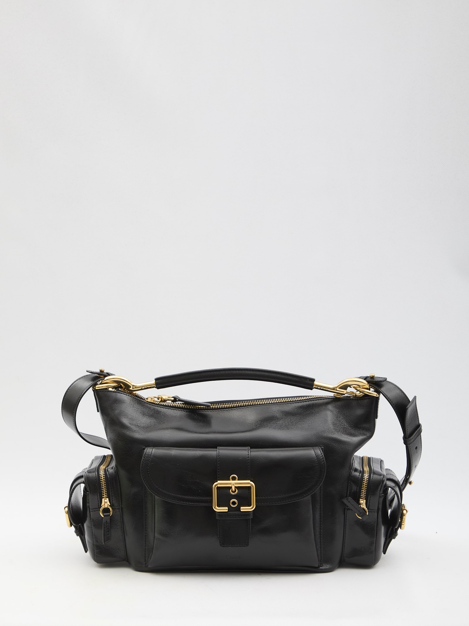 Shop Chloé Camera Bag In Black