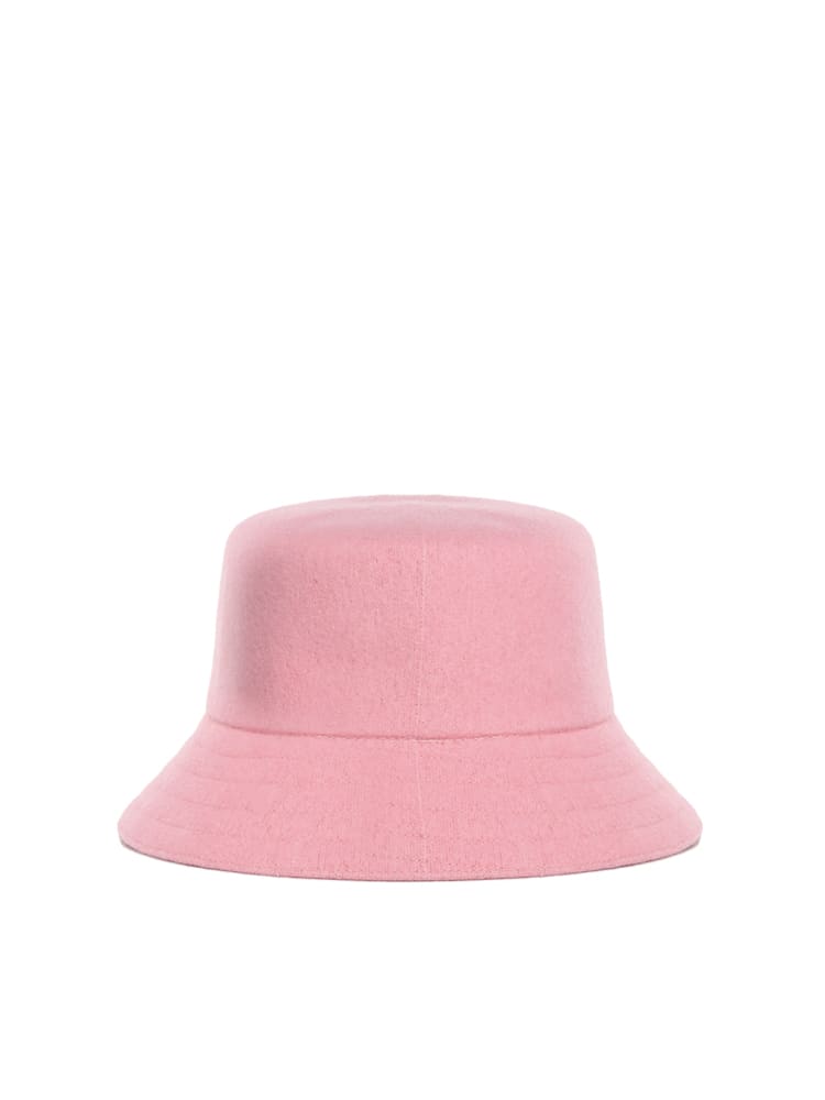 Shop Kangol Lahinch Wool Blend Bucket Hat In Pepto