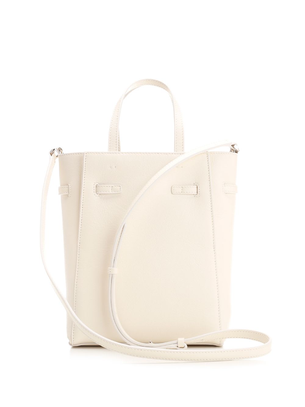 Shop Givenchy Voyou Mini Tote In White