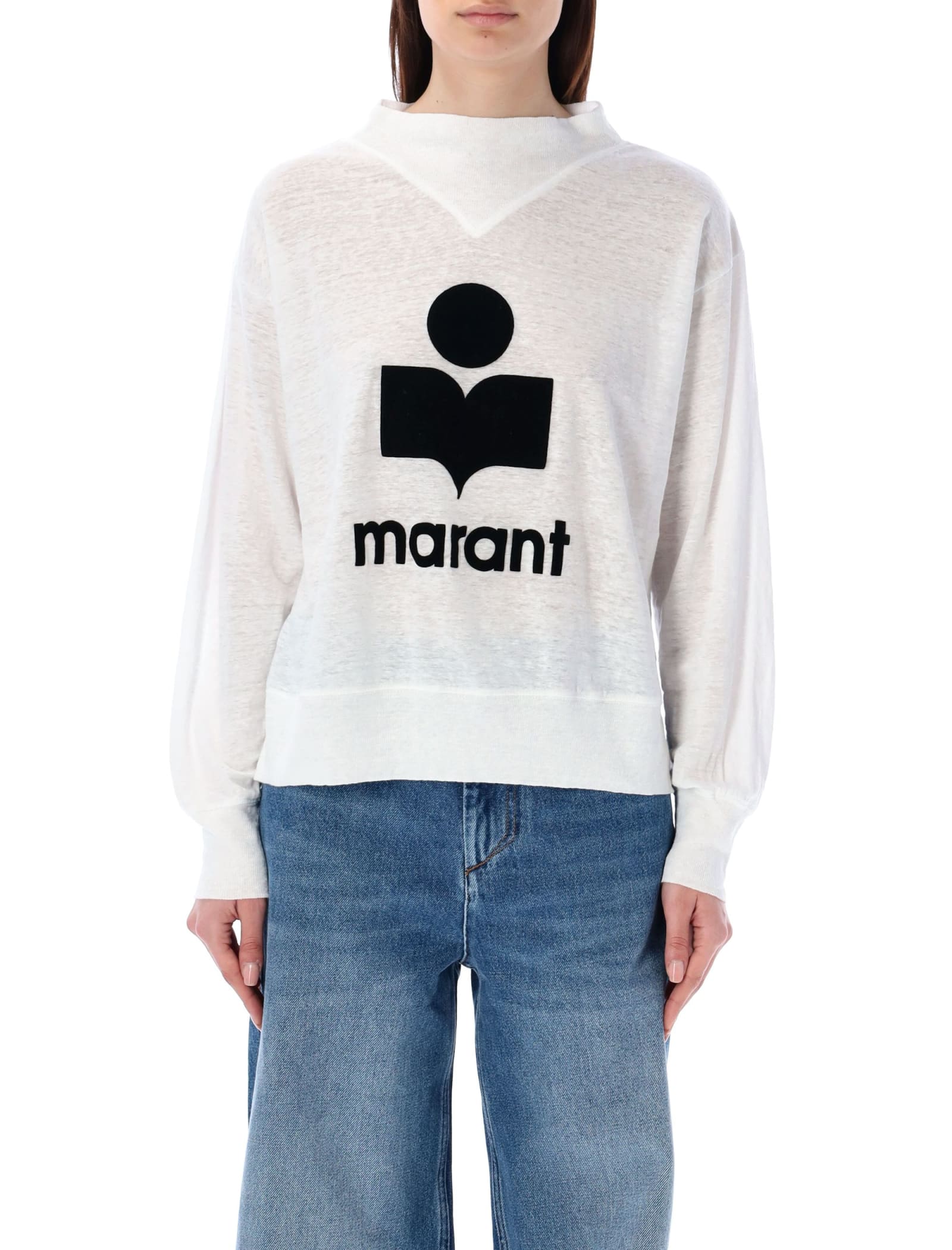 Shop Marant Etoile Kilsen T-shirt In White