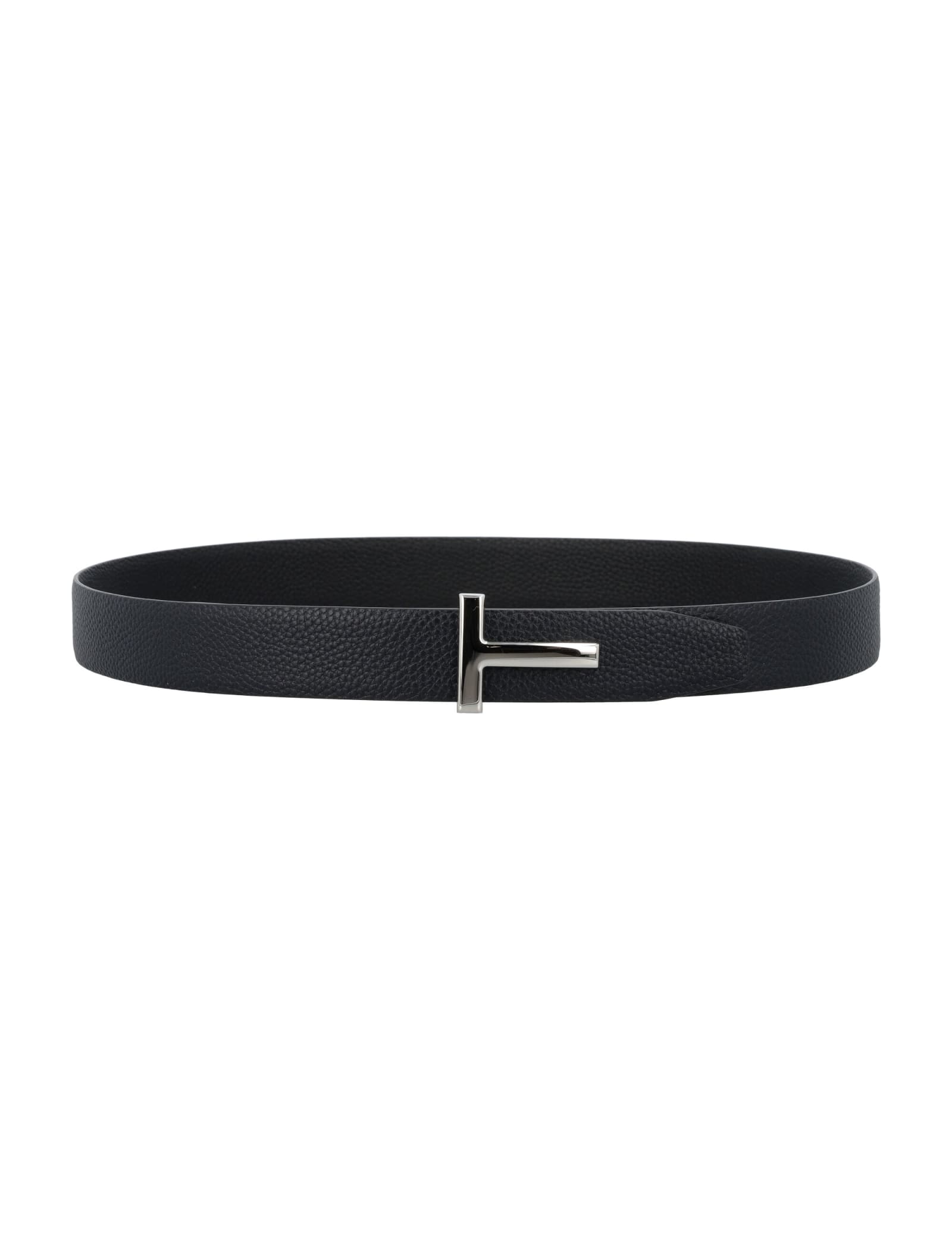 TOM FORD T GRAINY LEATHER BELT