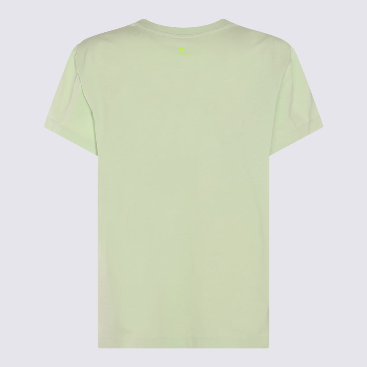 Shop Stella Mccartney Mint Cotton T-shirt In Green