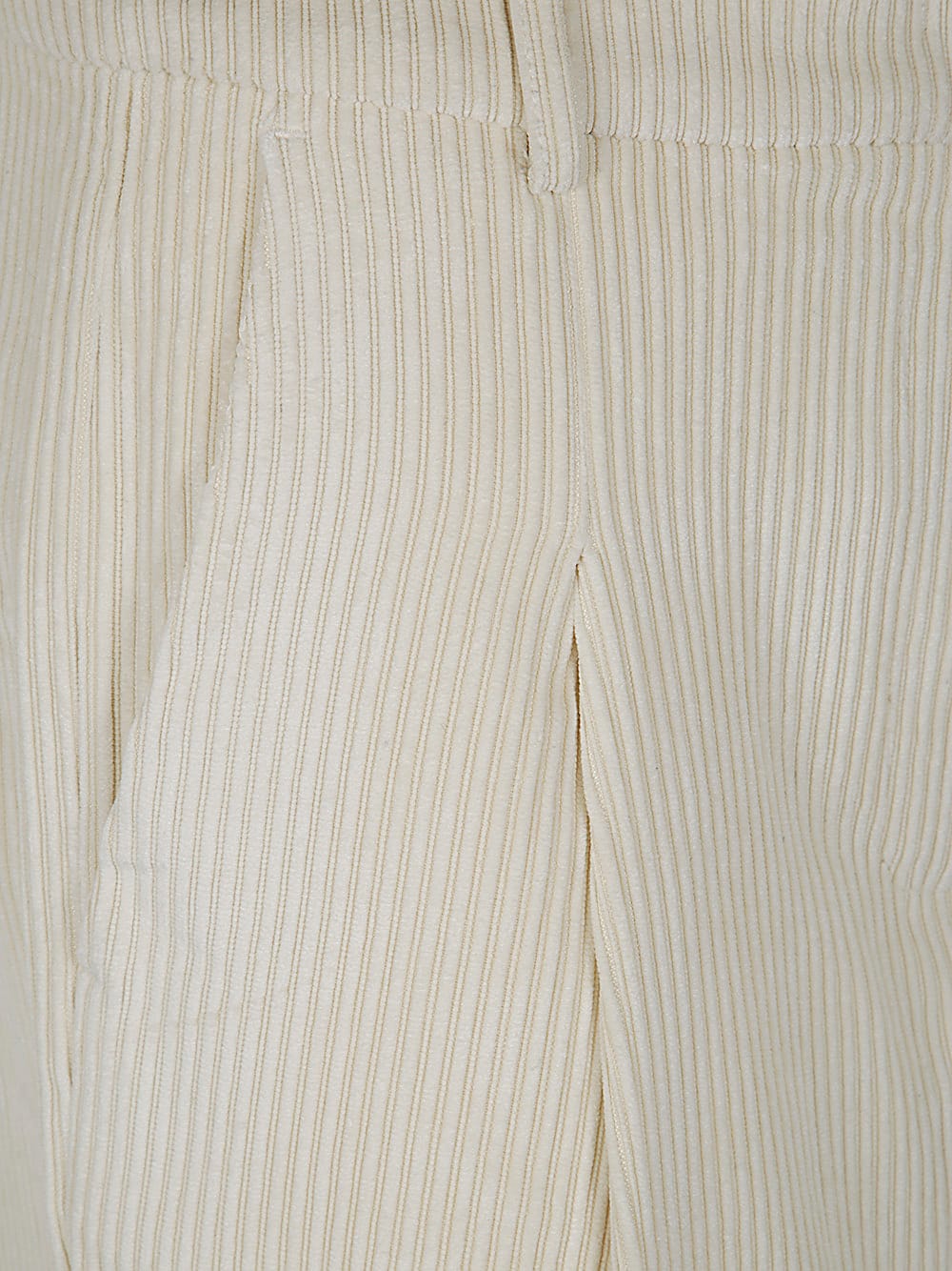 Shop Essentiel Antwerp Geranium Corduroy Pants In Off White