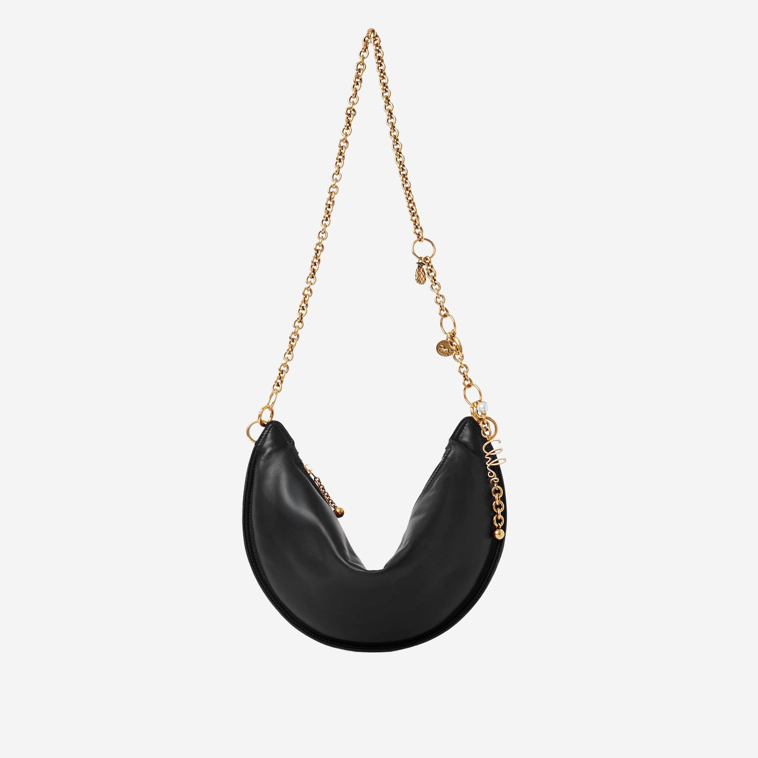 Chloé Icons Leather Shoulder Bag In Black