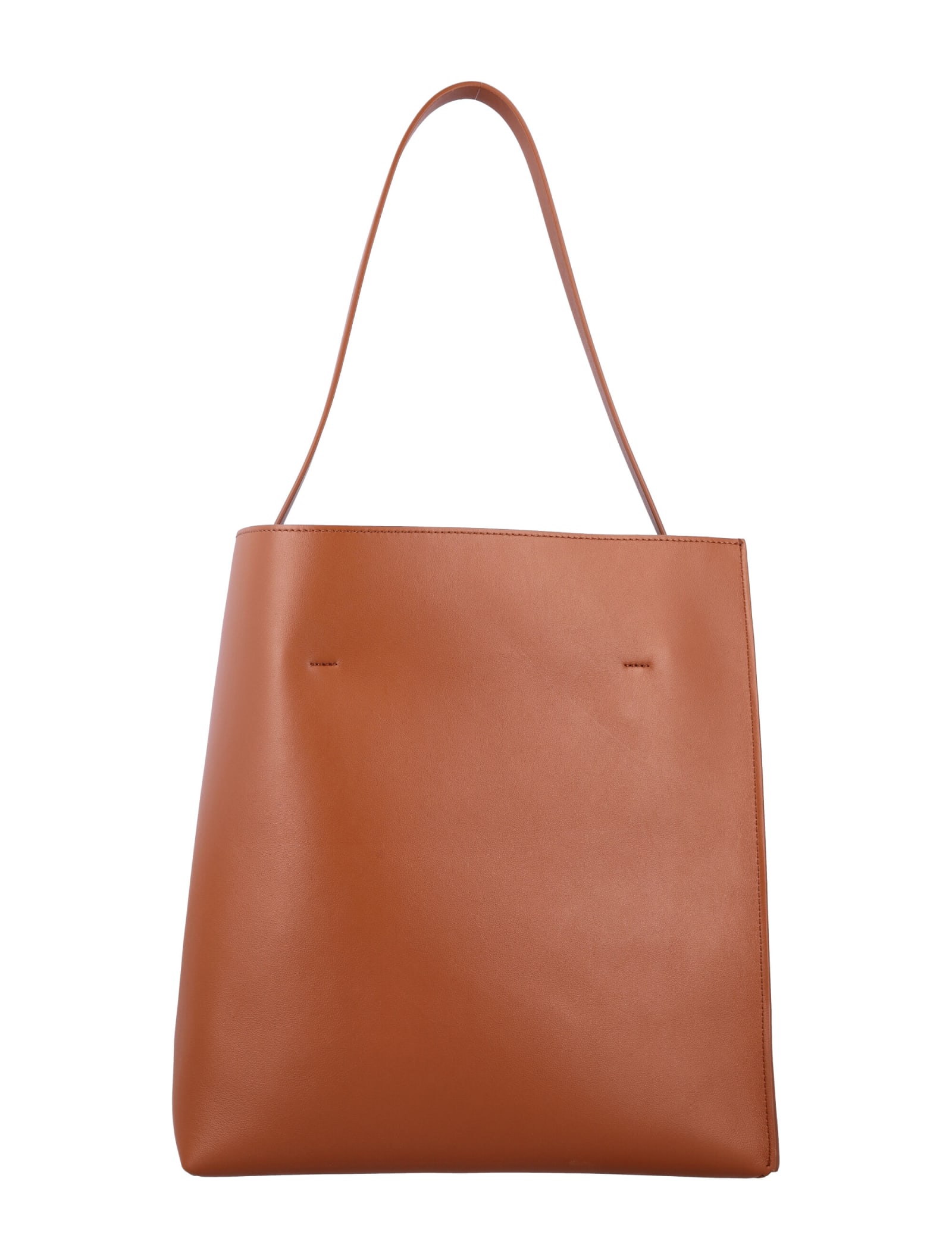 Marni Museum Hobo Small Bag In Mocha Beige
