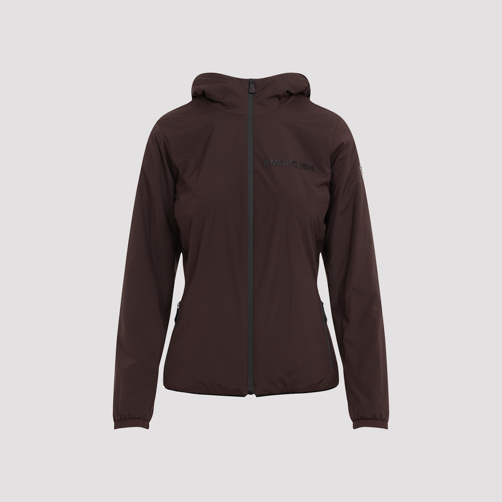 Shop Moncler Mietres Mid Layer Jacket In E Dark Red