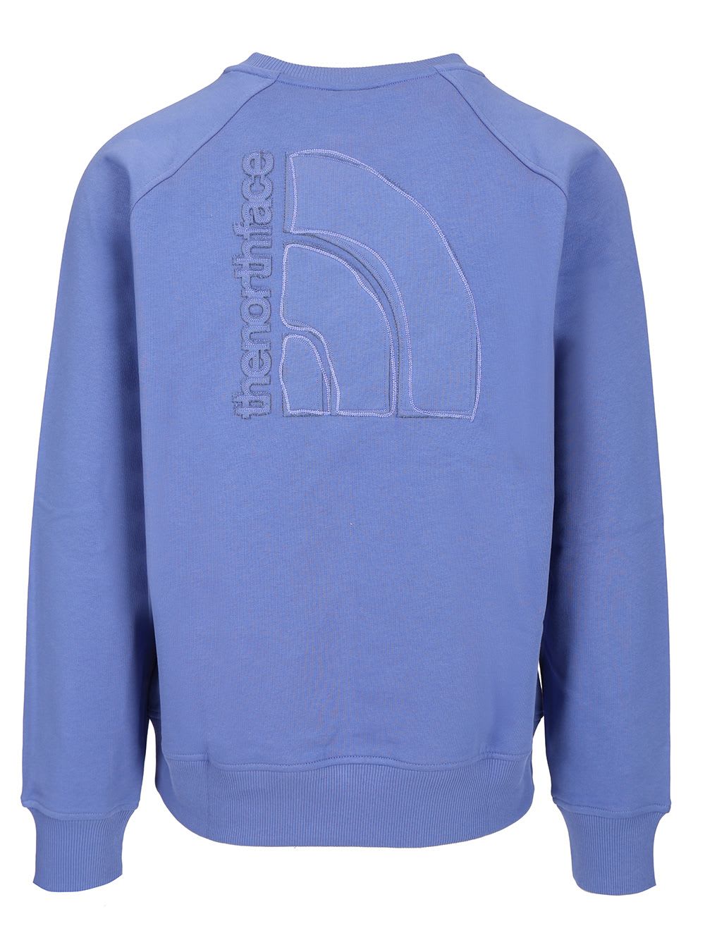 Shop The North Face Crewneck Cotton Sweatshirt In Violet