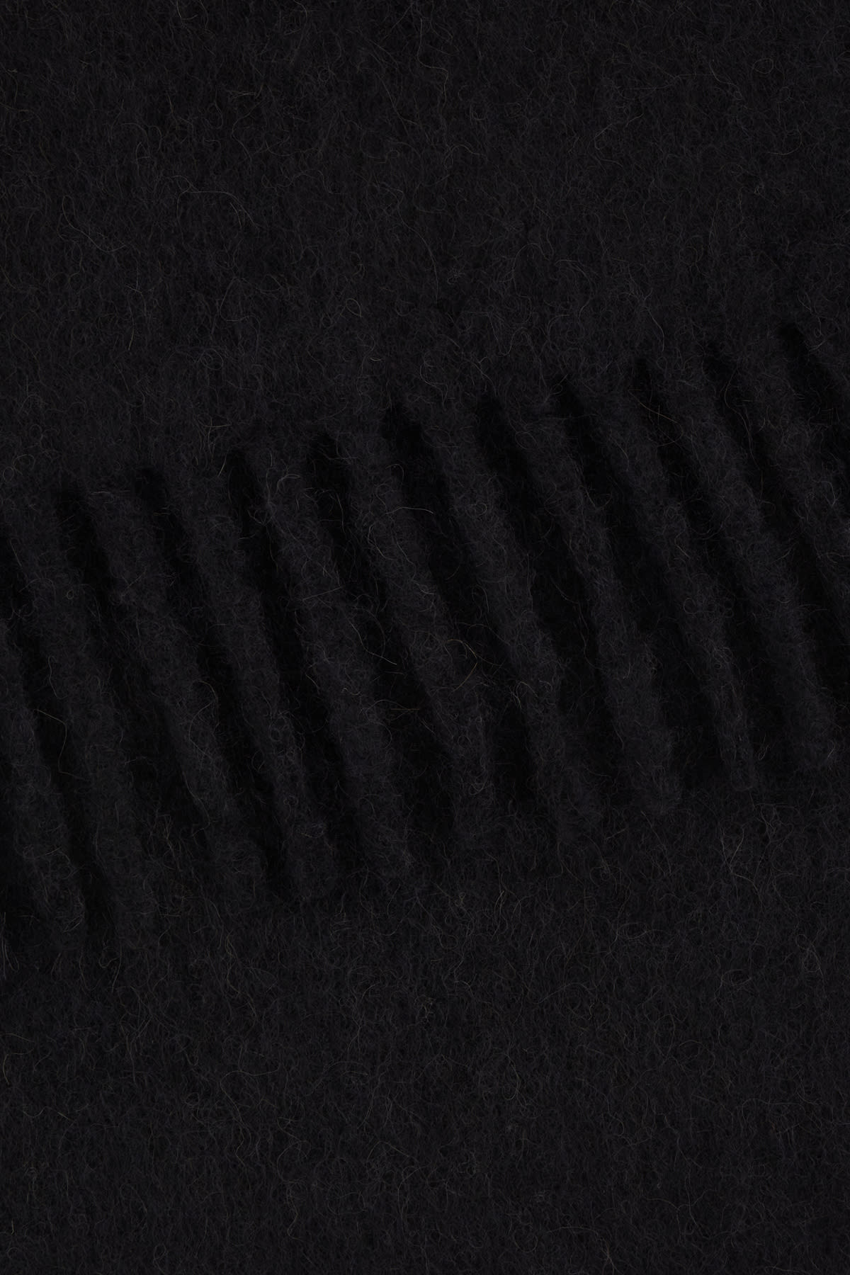 Shop Marni Black Alpaca Blend Scarf