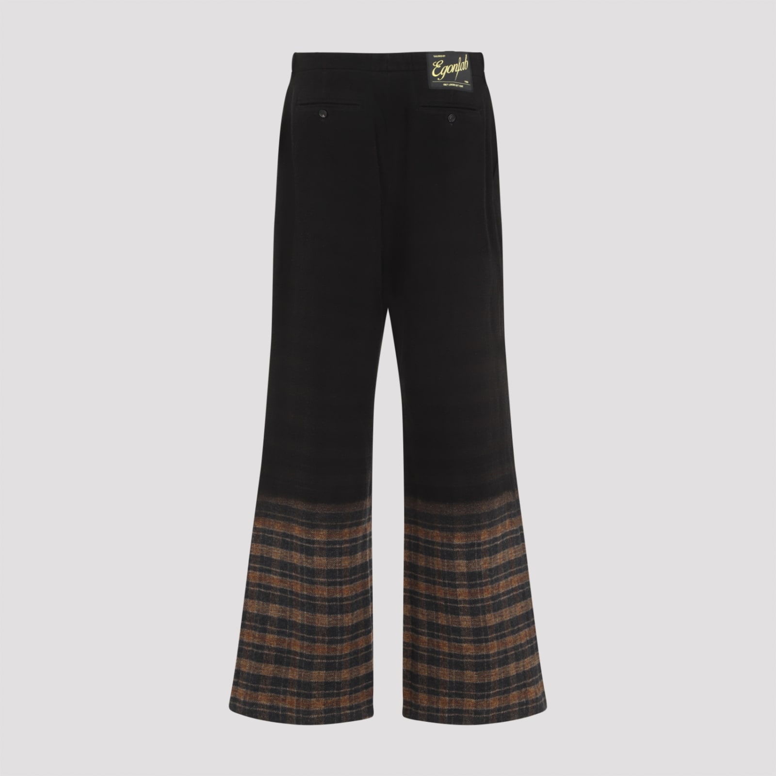 Shop Egonlab Large Pants In Brown