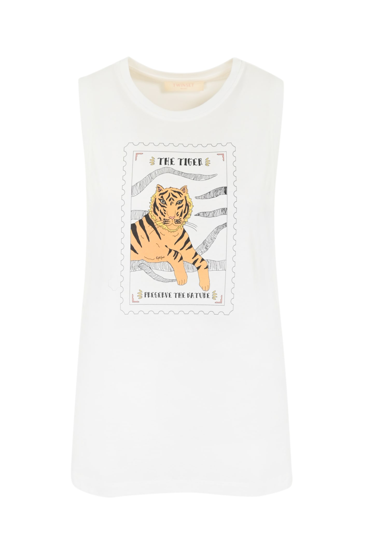 Shop Twinset Tiger Lily Top X