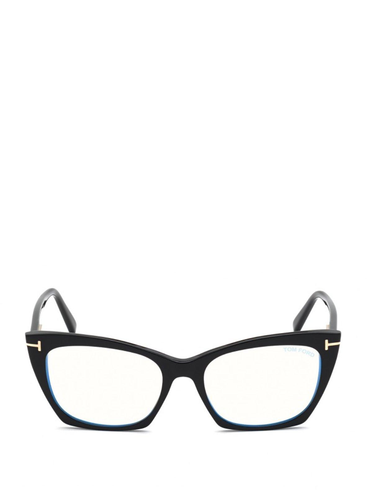 Shop Tom Ford Cat-eye Glasses In 001