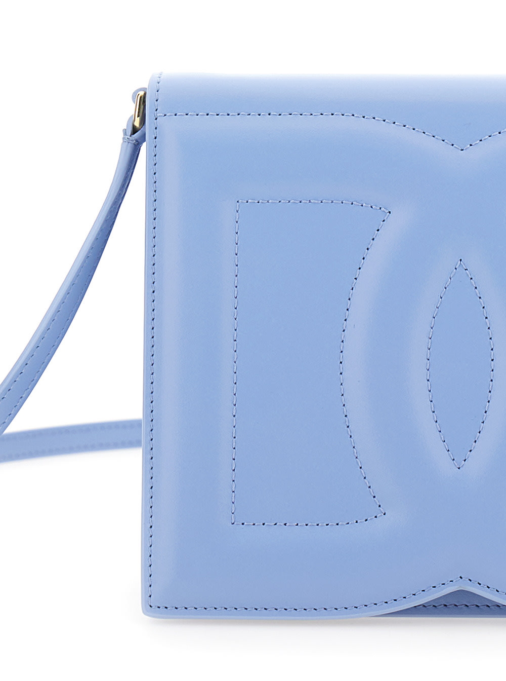 Shop Dolce & Gabbana Dg Logo In Clear Blue