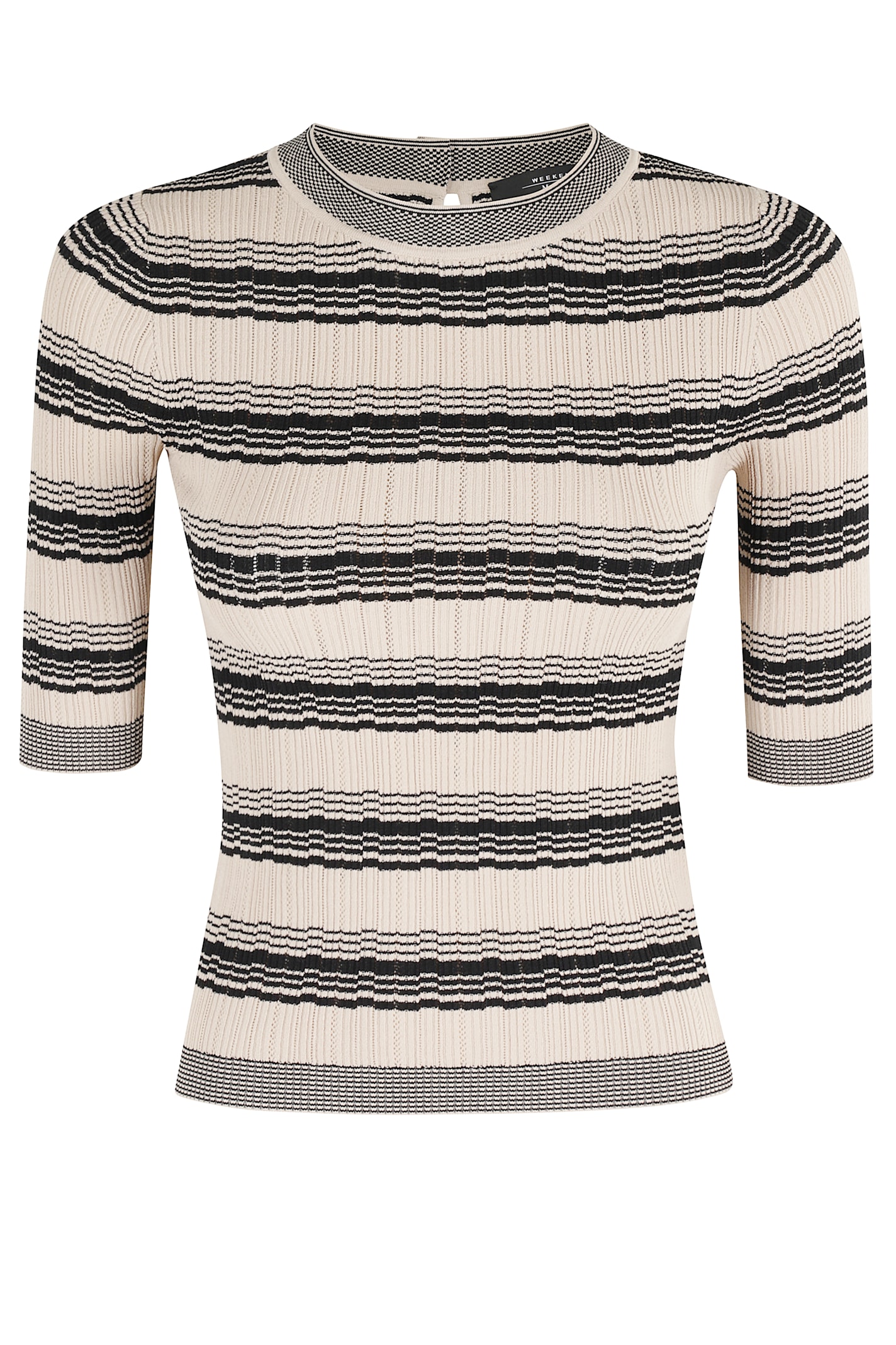 Weekend Max Mara Striped T-shirt In Multi
