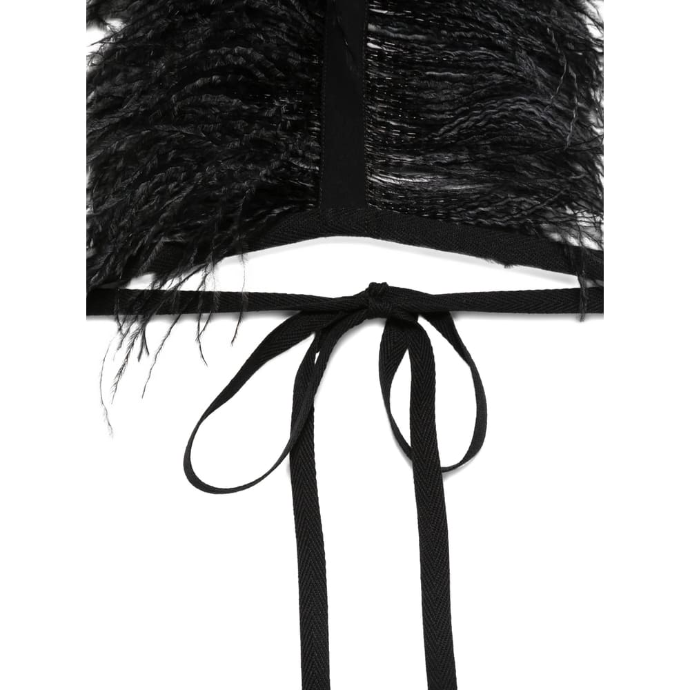 Ann Demeulemeester Detailed Laces In Black