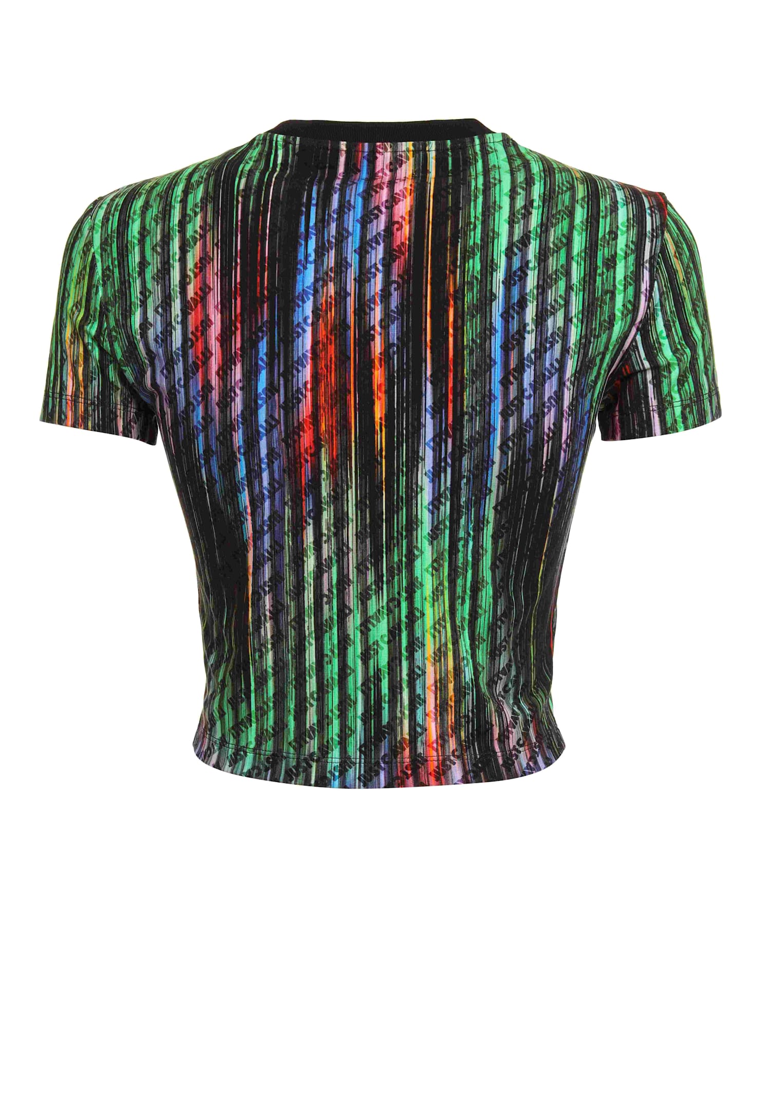 Shop Just Cavalli Multicolour Short Sleeves T-shirt