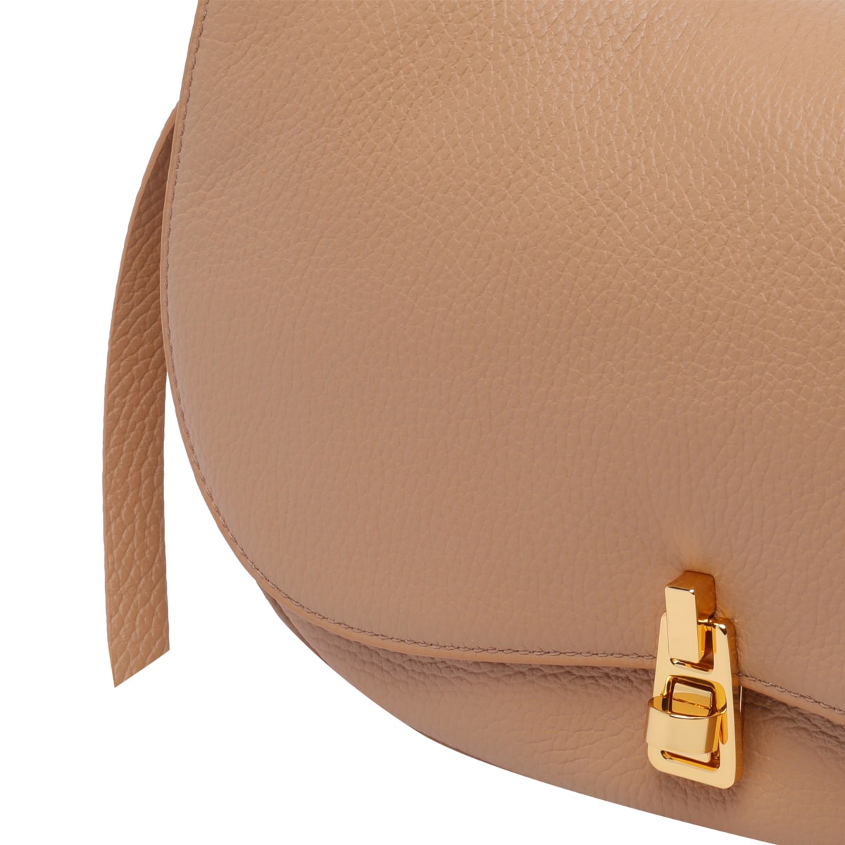 Coccinelle Magie Flap Shoulder Bag In Beige