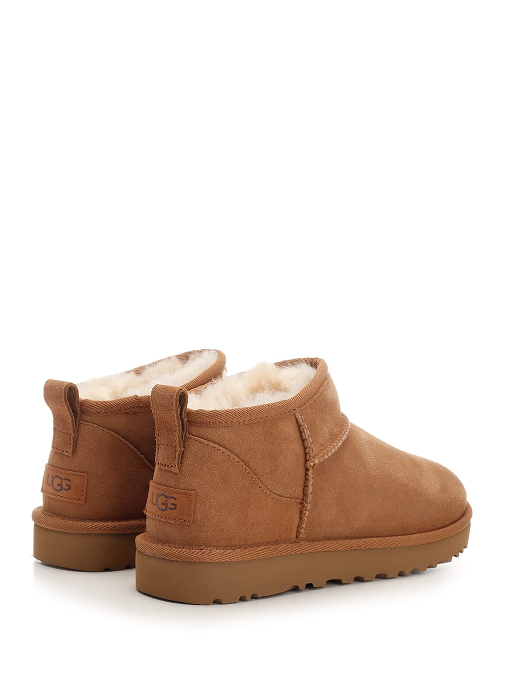 Ugg Classic Ultra Mini Chestnut Boot In Brown