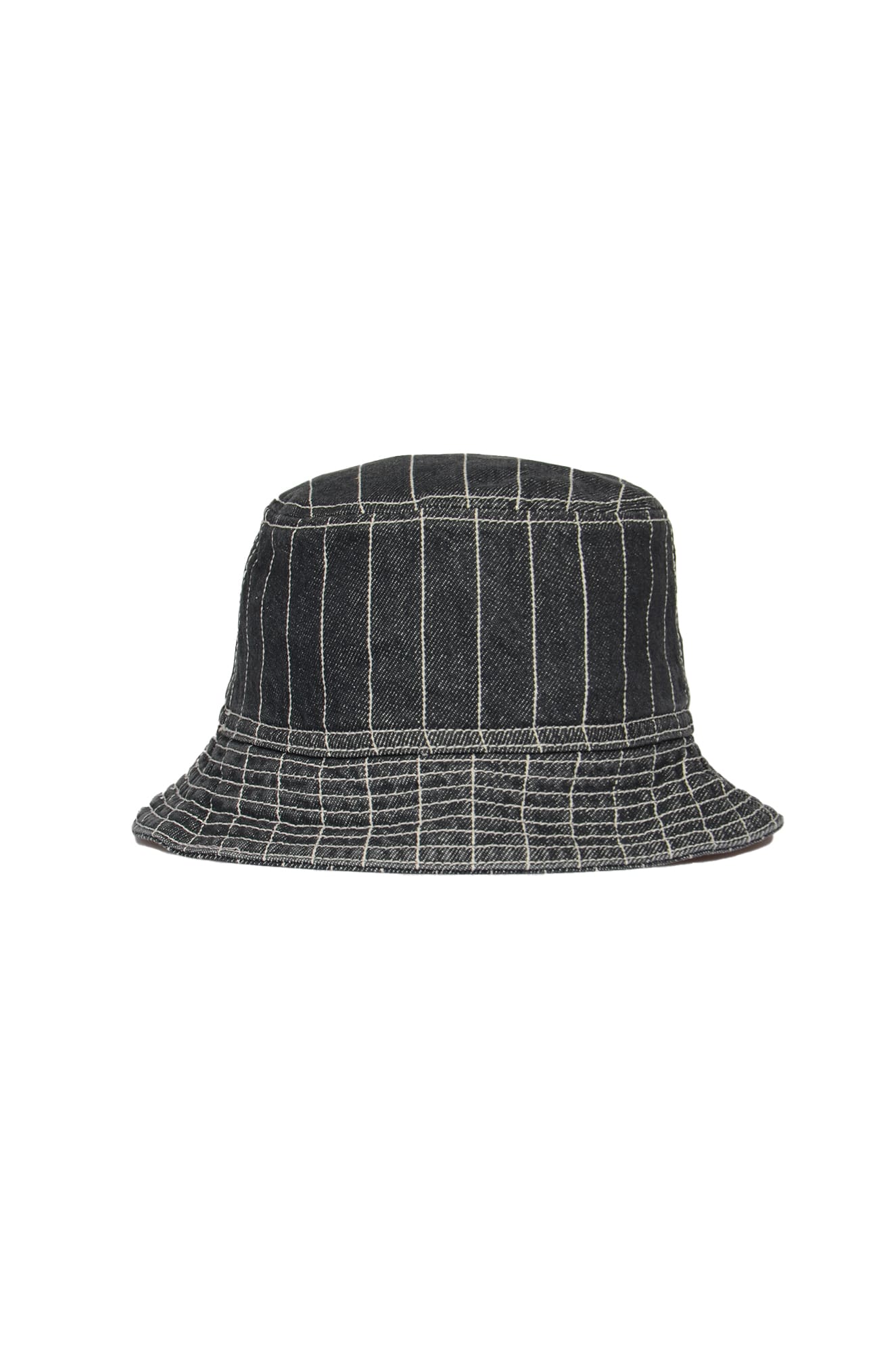 Shop Carhartt Orlean Bucket Hat In Orlean Stripe Black White