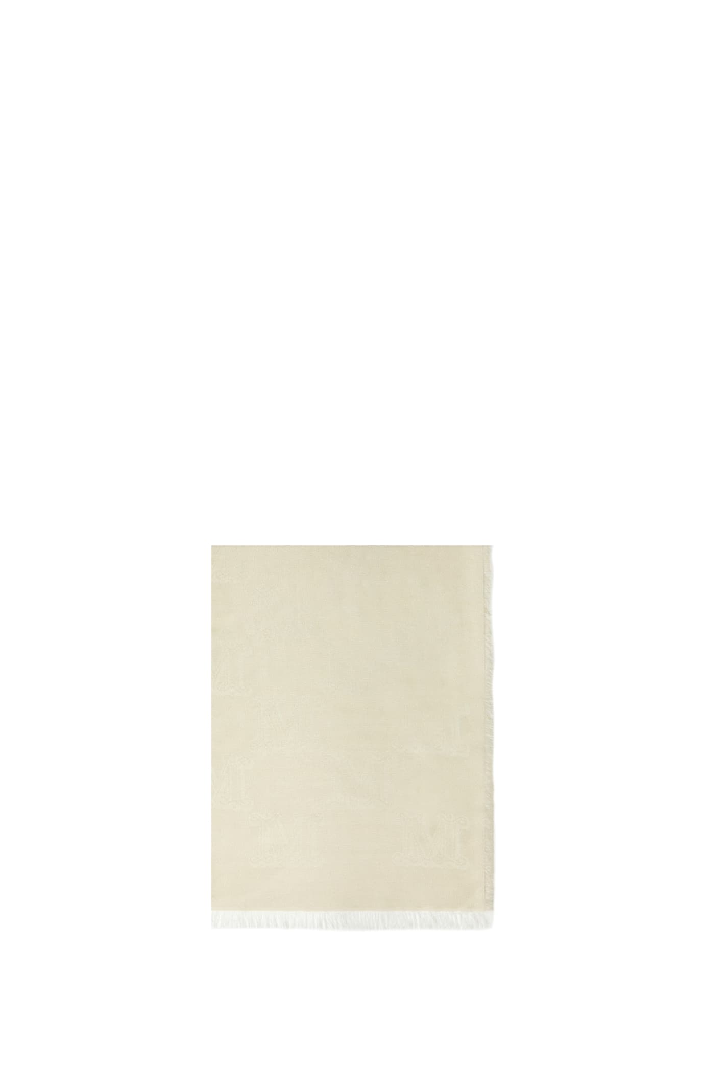 Max Mara Whisky Foulard In Beige Oro