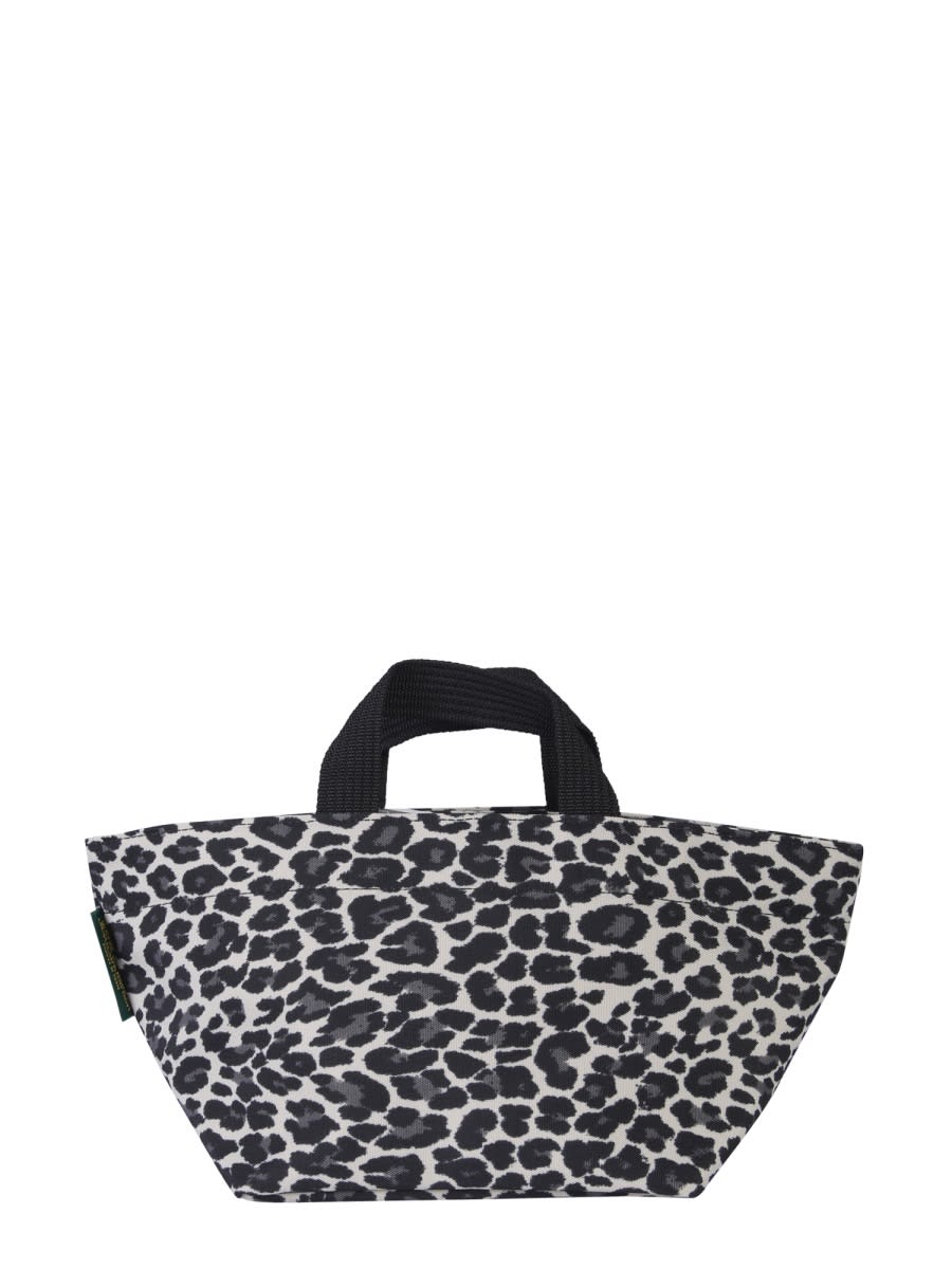 Shop Herve Chapelier Small Tote Bag In Animalier