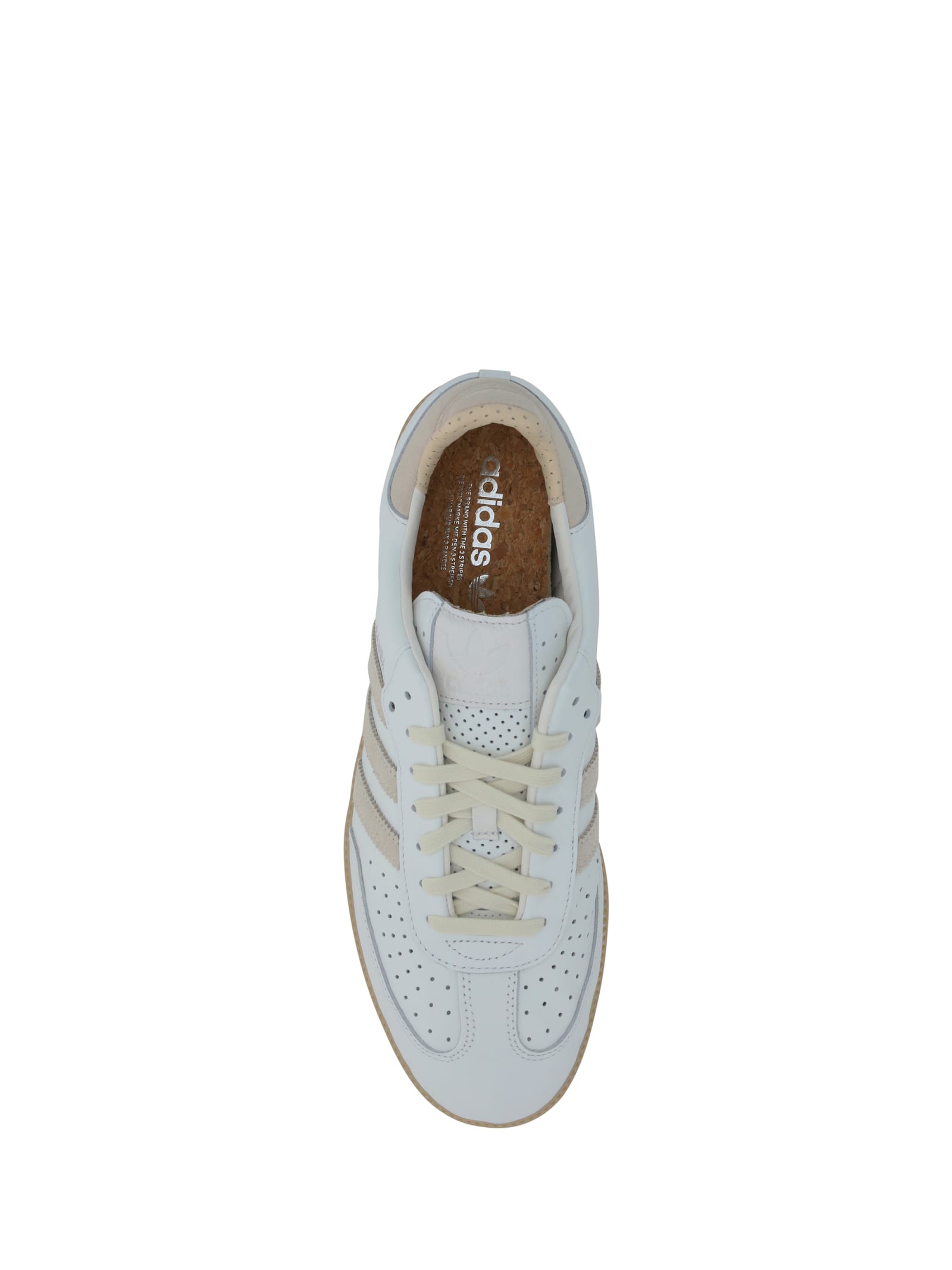 Shop Adidas Originals Samba Sneakers In Cwhite/wonwhi/magbei