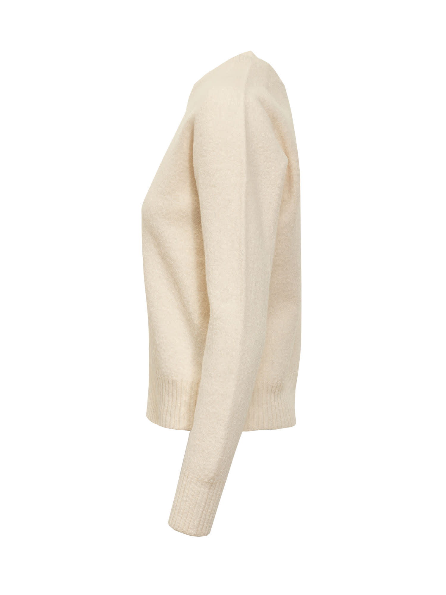 Shop Jil Sander Jumper In Cornsilk