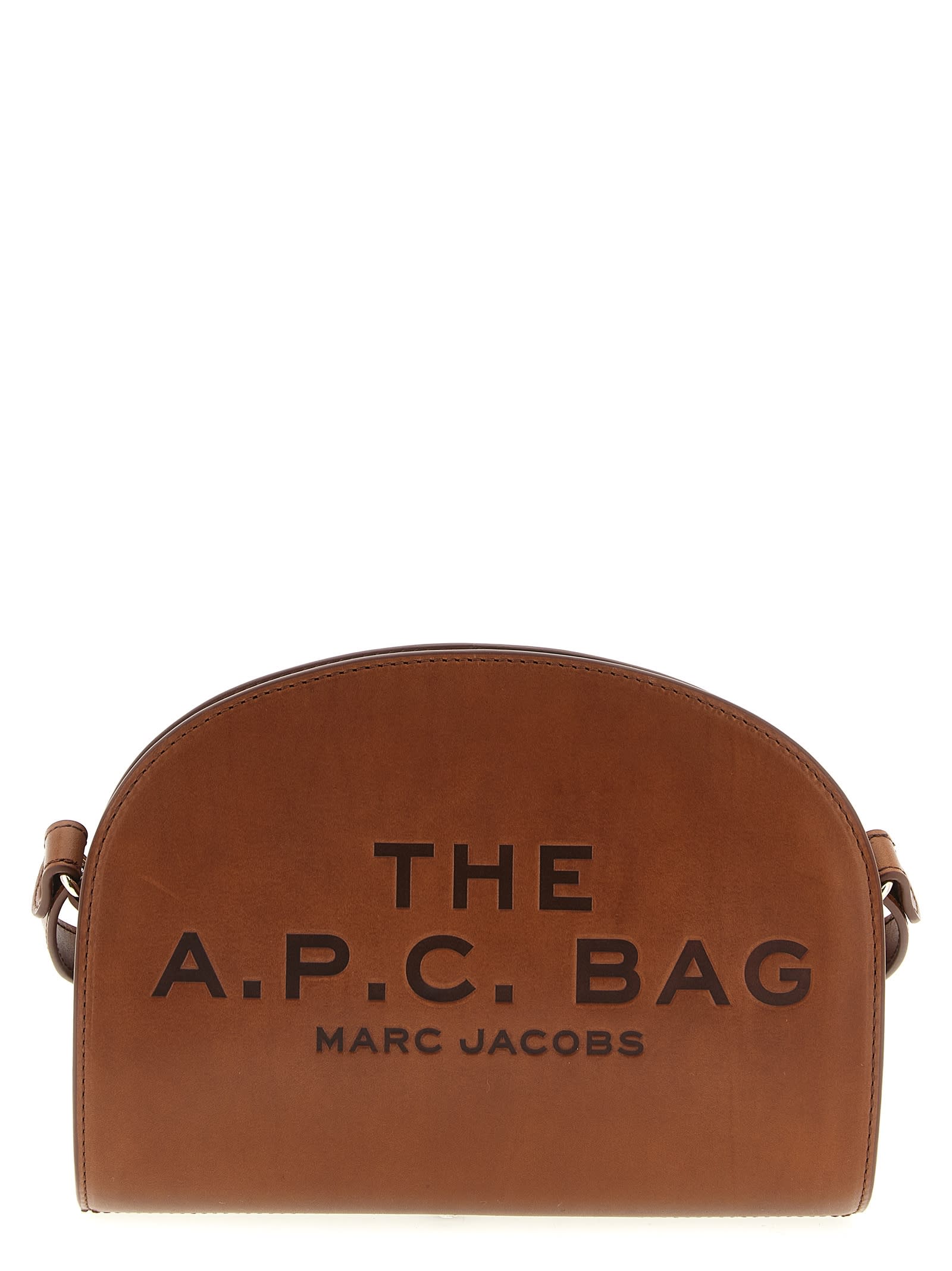 Apc Capsule Crossbody Bag A.p.c. X Marc Jacobs Crossbody Bags Brown In Brown