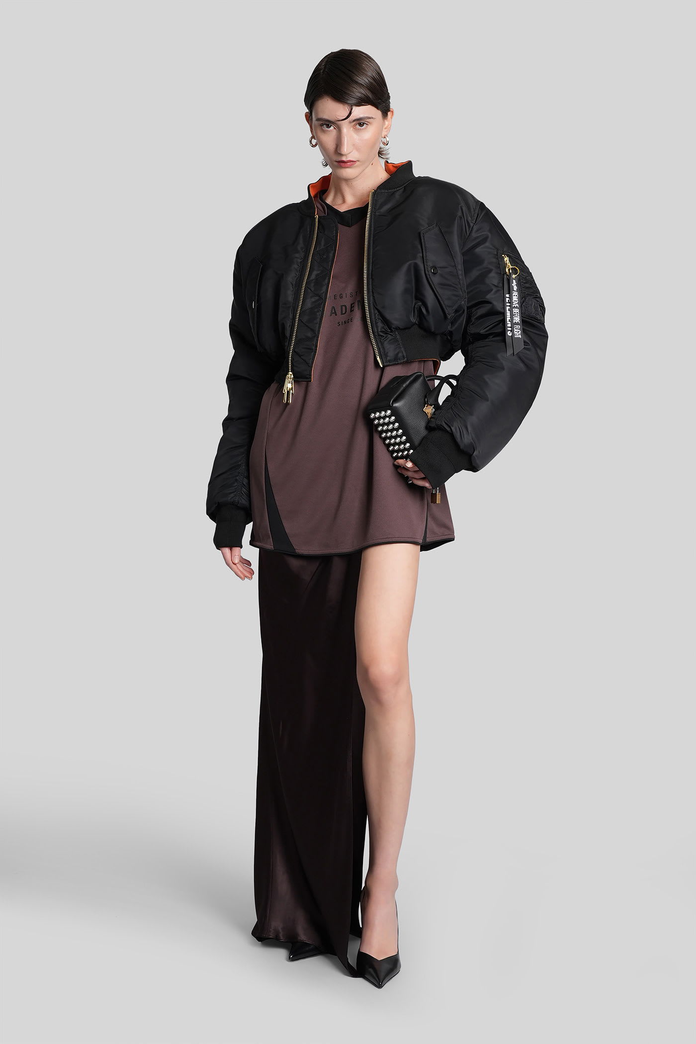 Vetements T-shirt In Brown Polyester In Brown