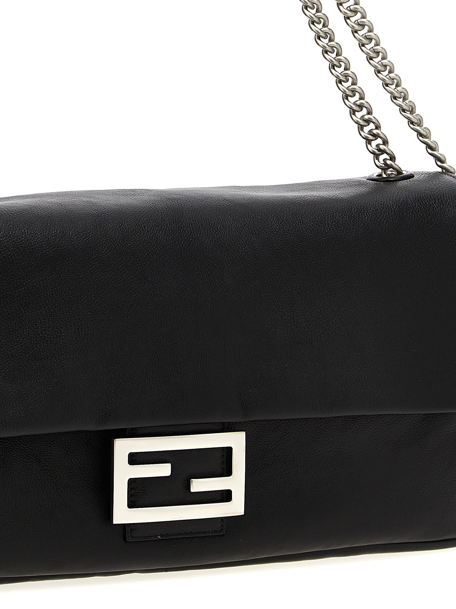 Fendi Baguette Chain Large Shoulder Bag
