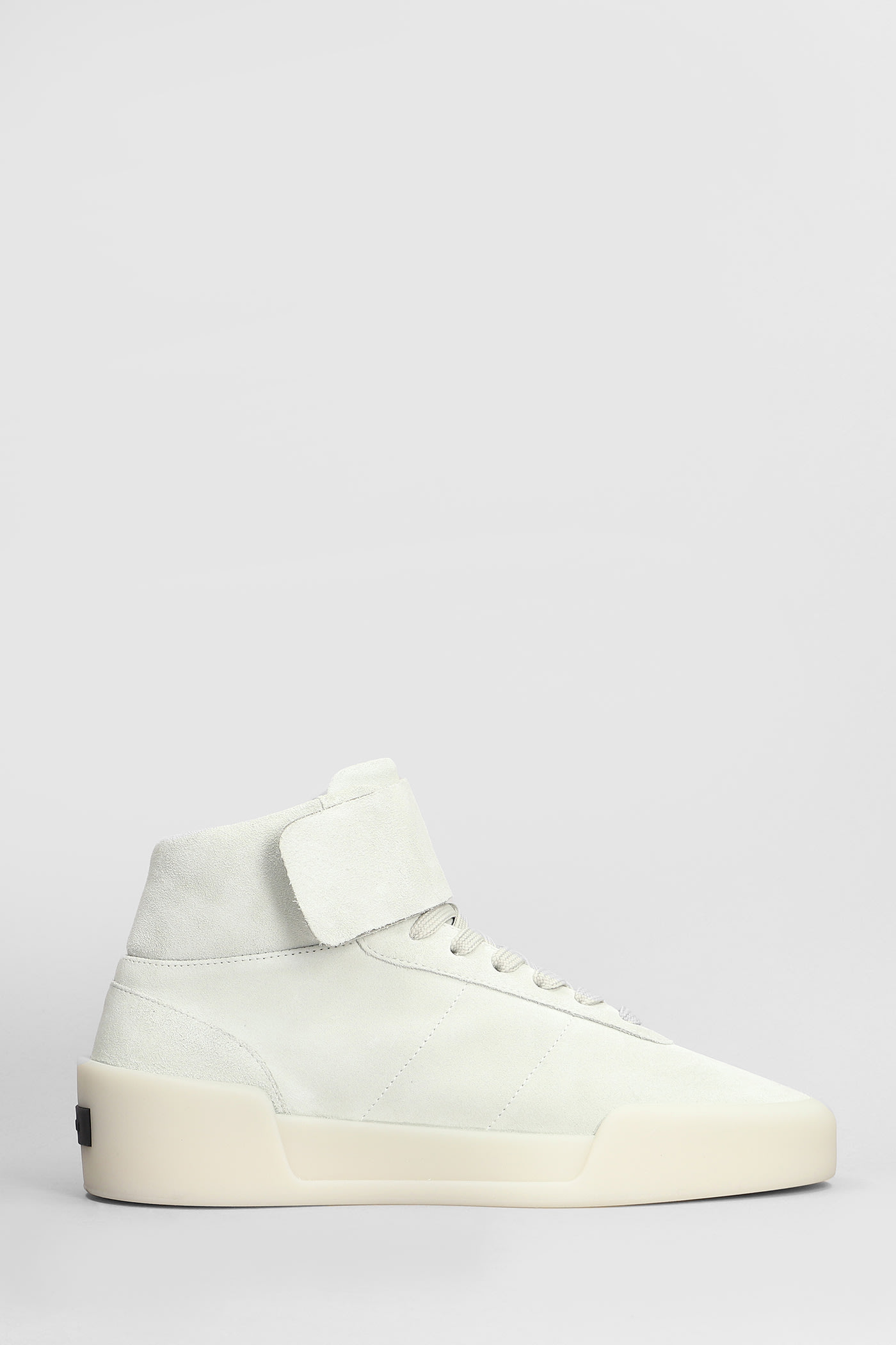 FEAR OF GOD AEREOBIC HIGH SNEAKERS IN GREY SUEDE 