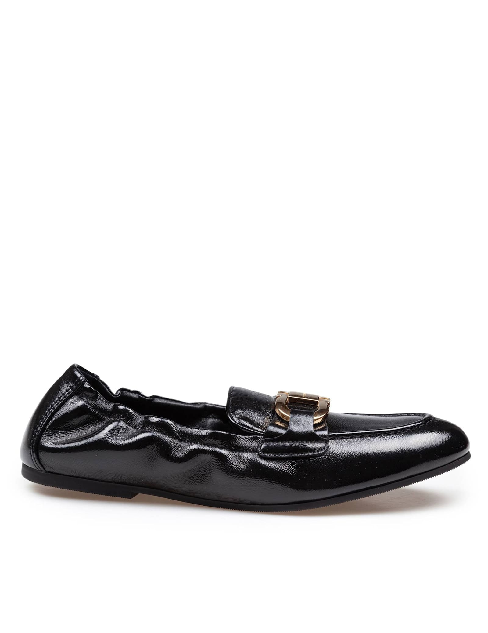 ローファー・オックスフォード Ferragamo GANCINI DESTRUCTURED LOAFERS Ferragamo Women Gancini Destructured Loafers In Black | ModeSens