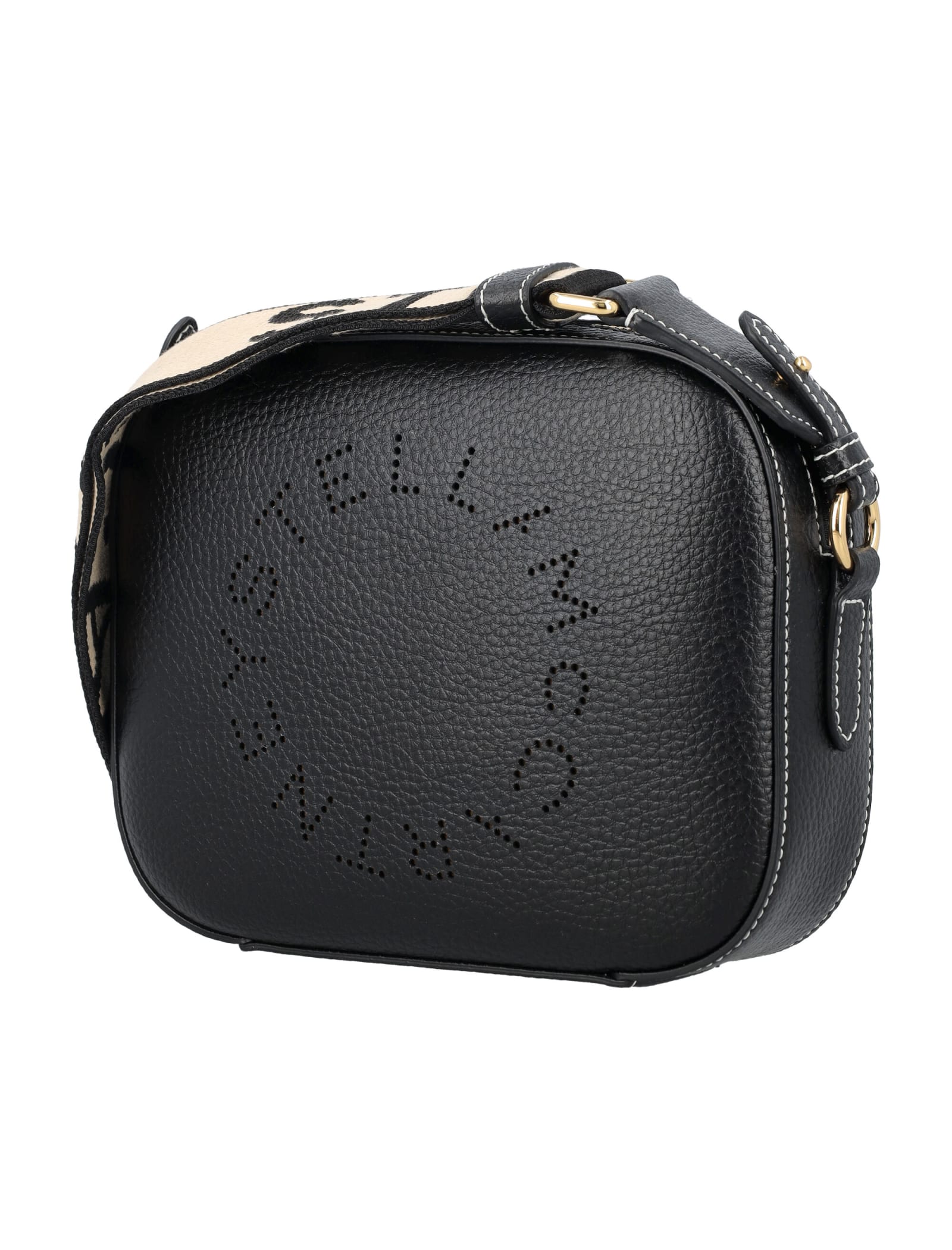 Stella Mccartney Stella Logo Small Bag In Black