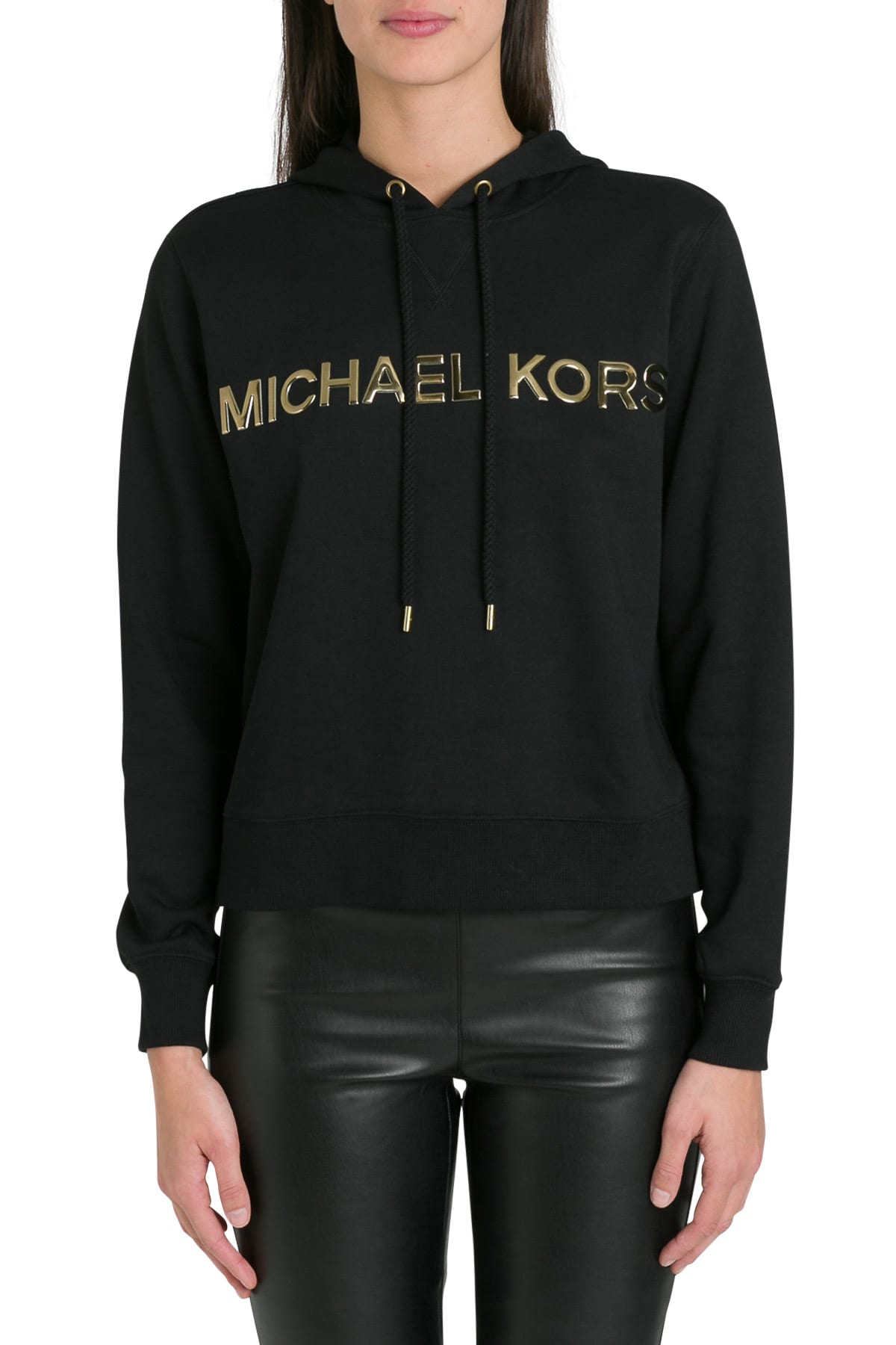 michael kors hoodie gold