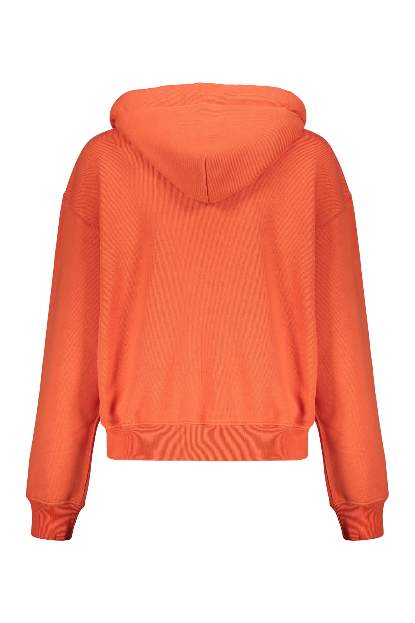 Shop Ambush Cotton Hoodie In Orange