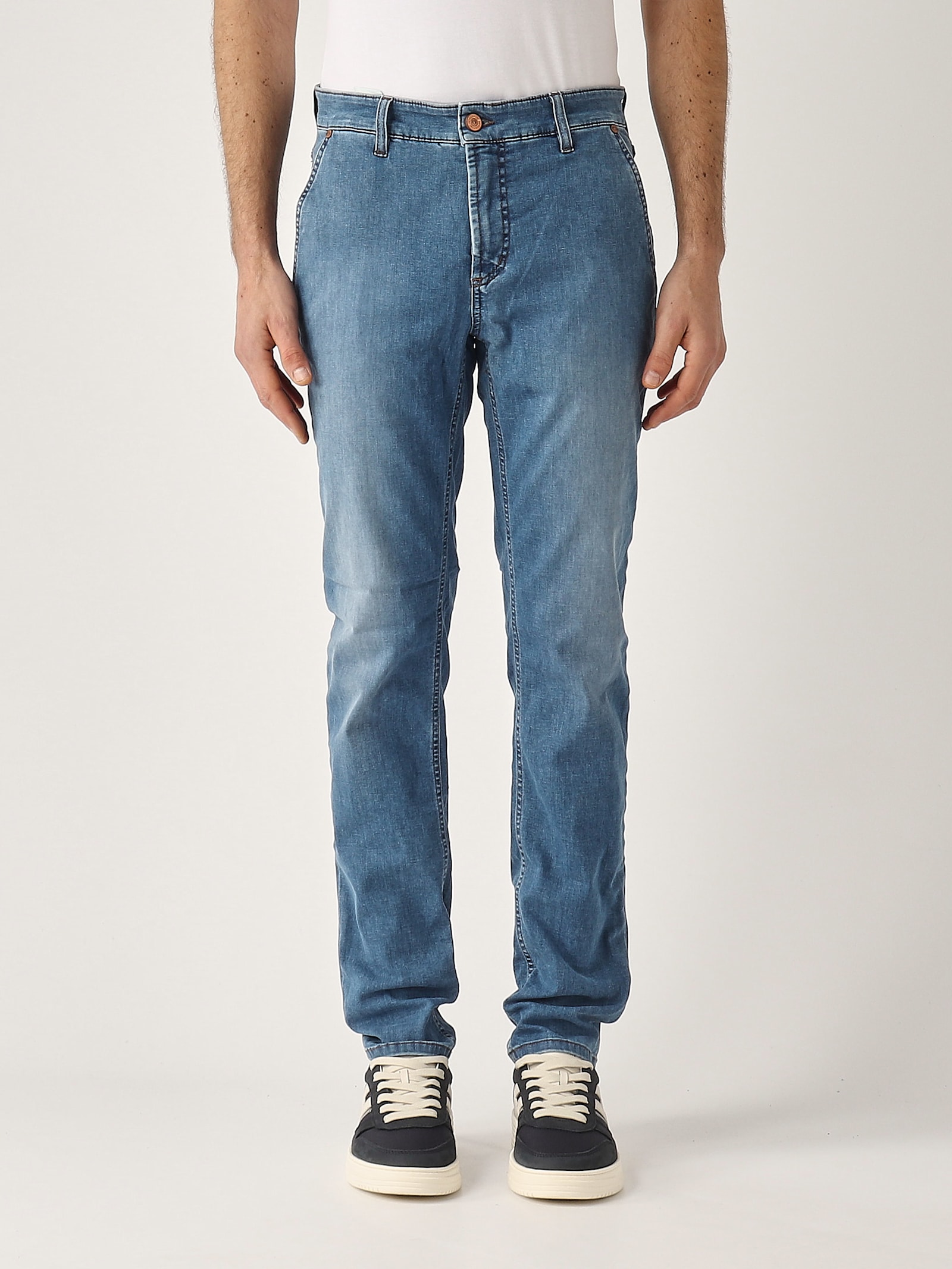 Julius 5 Tasche Slim Fit Tasca America Tri Blend Oz 7 3/4 Jeans