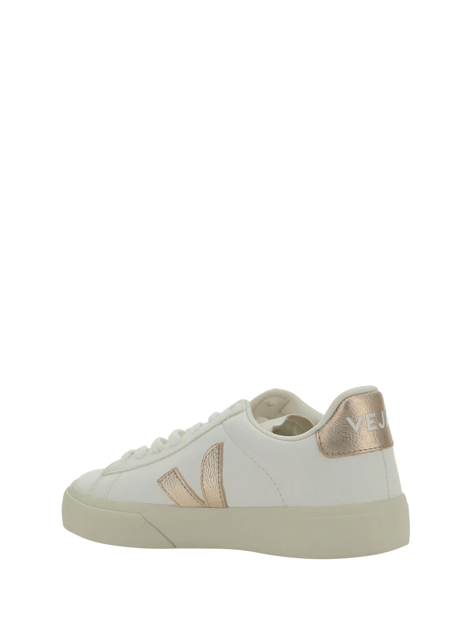 Veja Campo Chromefree Extra White Natural Sneakers In Multi