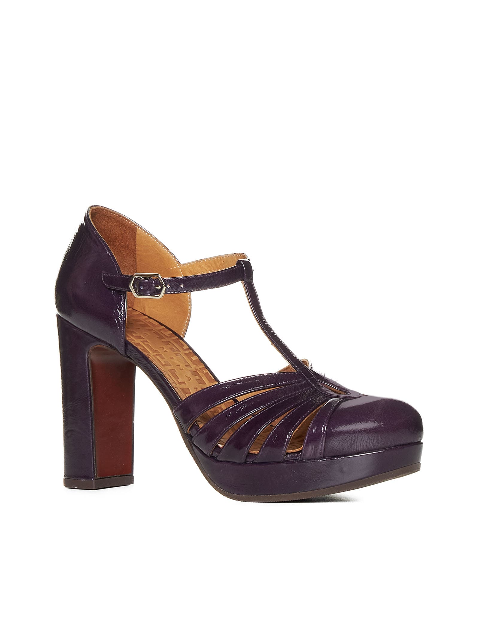 Shop Chie Mihara High-heeled Shoe In Grape