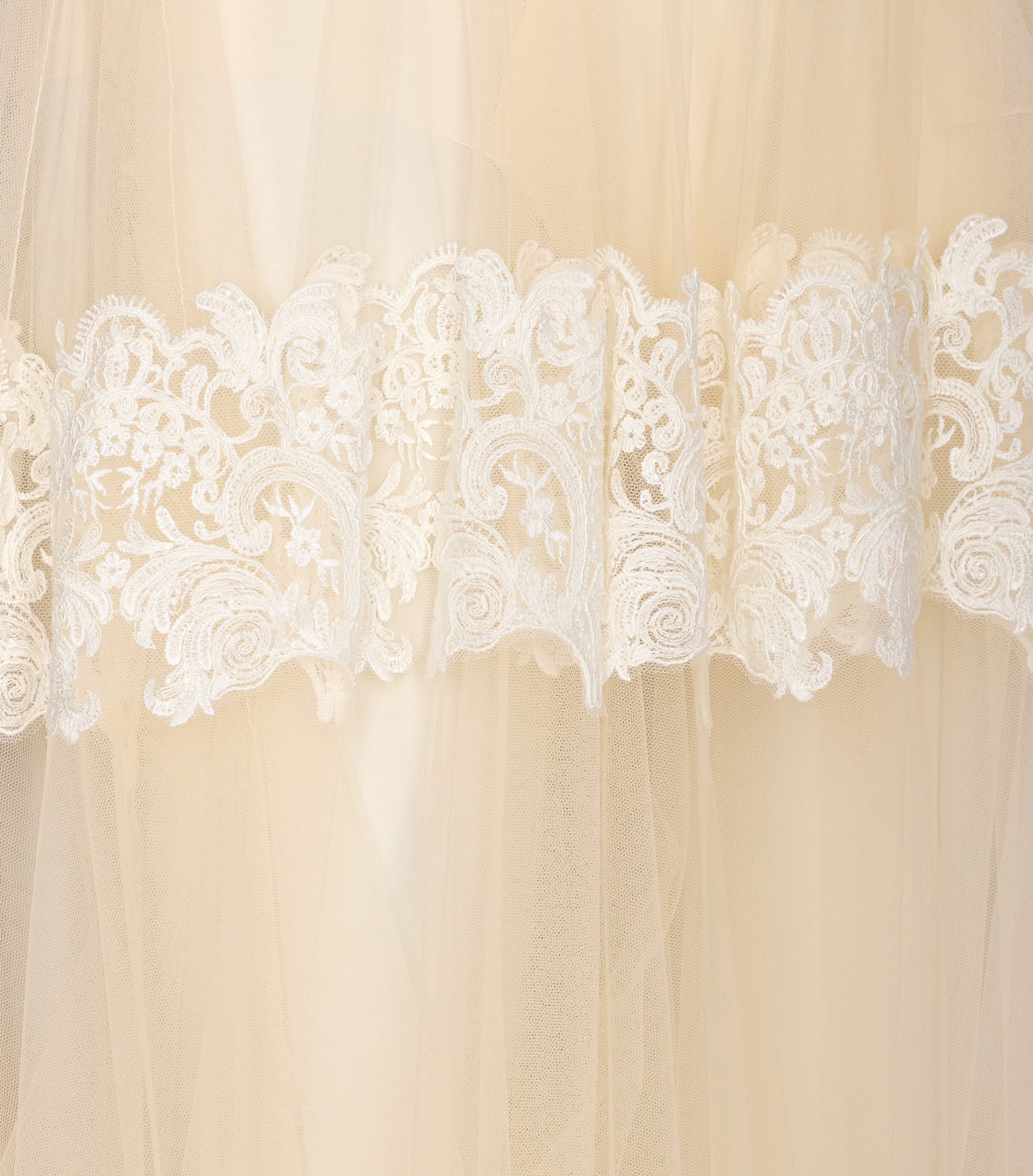 Elisabetta Franchi Couture Skirt Lace Detailing