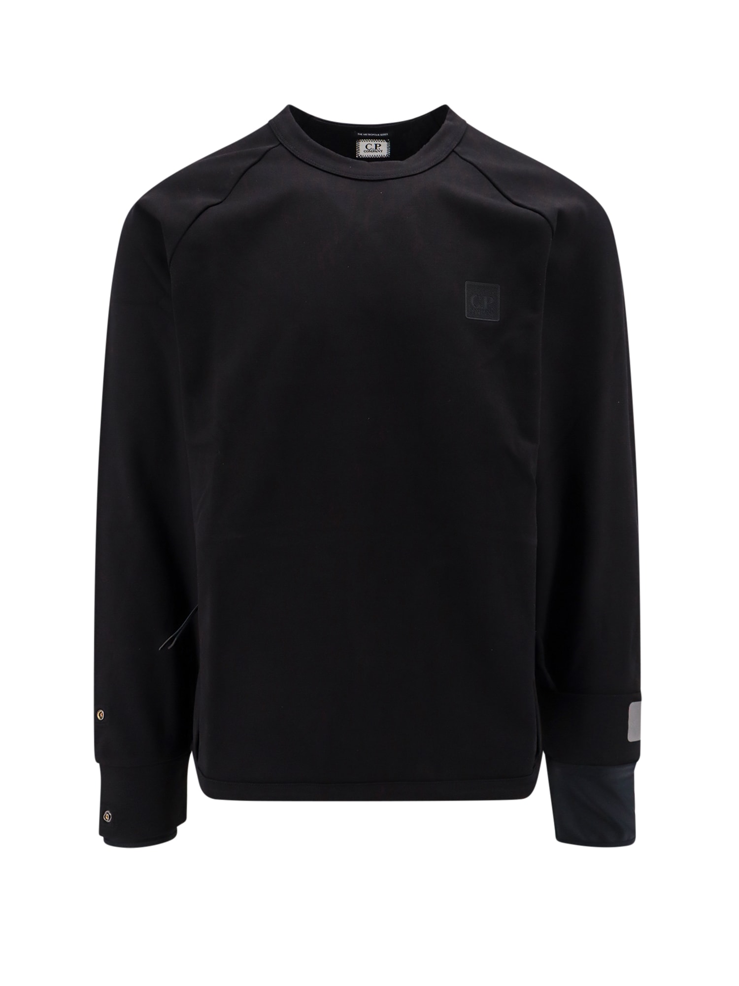 Shop C.p. Company Sweatshirt In Black