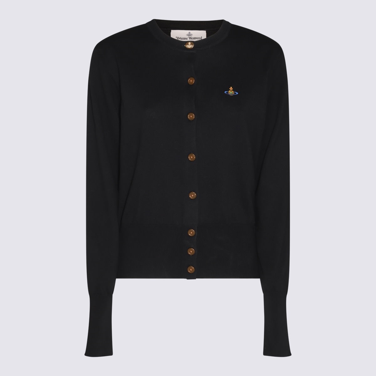 Shop Vivienne Westwood Black Cotton Knitwear