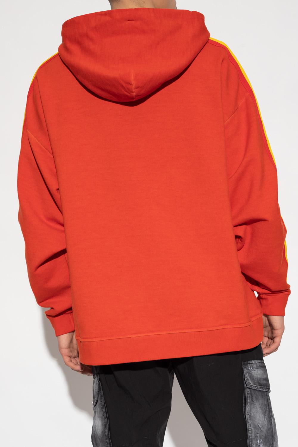 Shop Dsquared2 Logo-printed Hoodie In Red