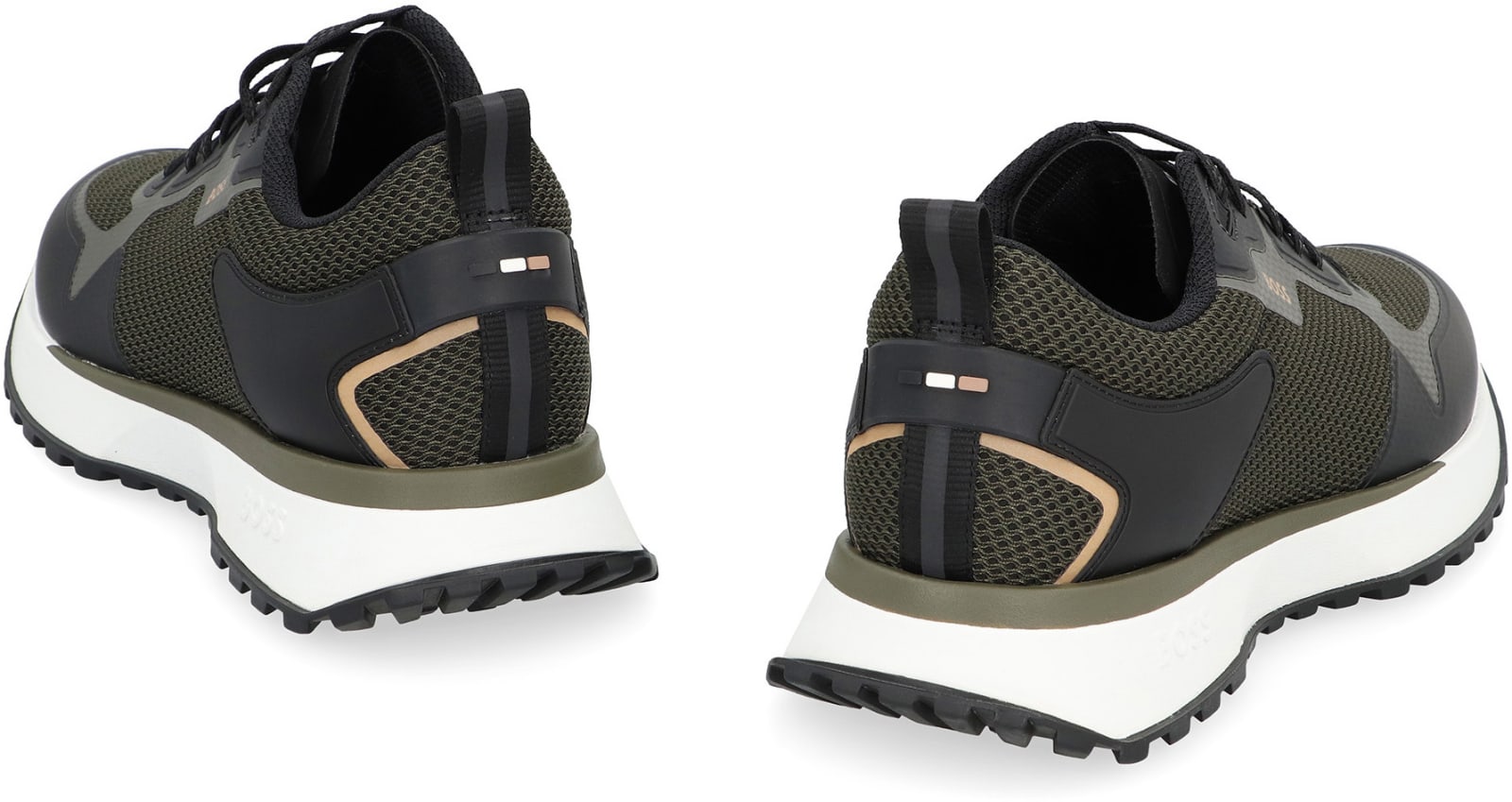 HUGO BOSS FABRIC LOW-TOP SNEAKERS
