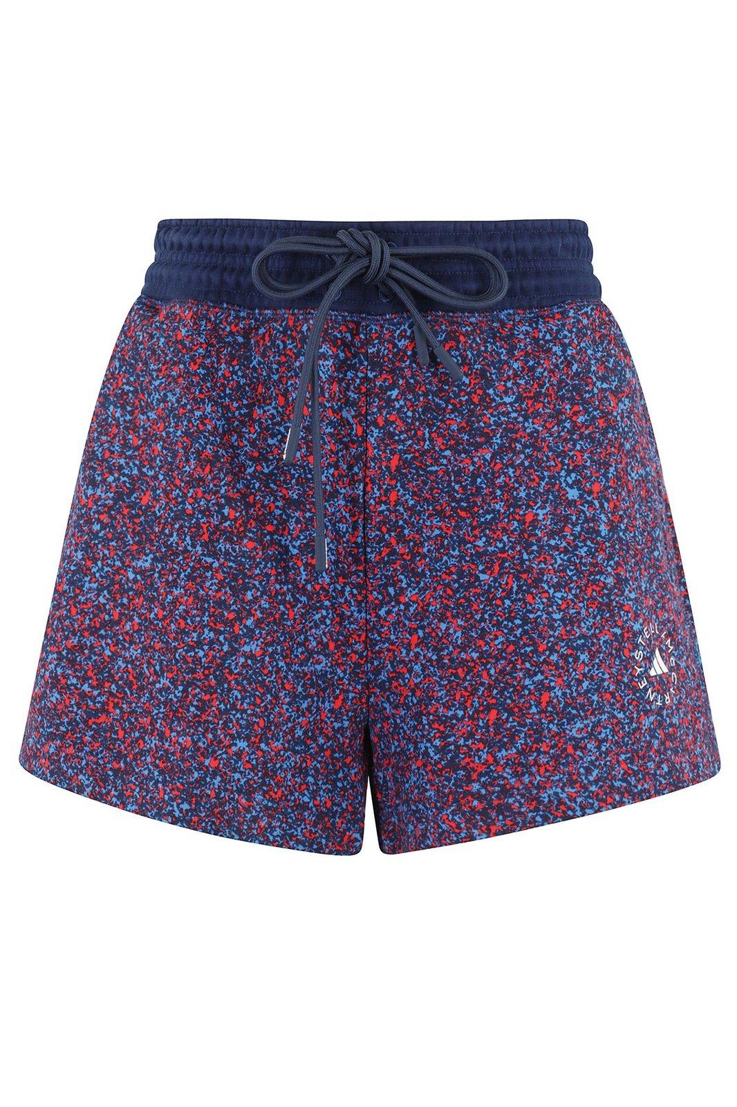 Printed Terry Shorts