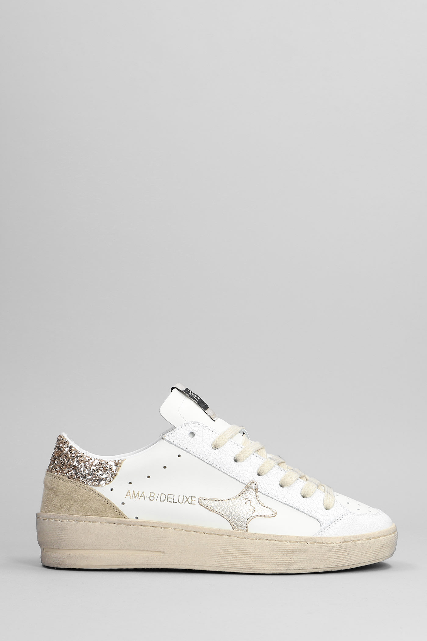 AMA-BRAND Sneakers In White Leather