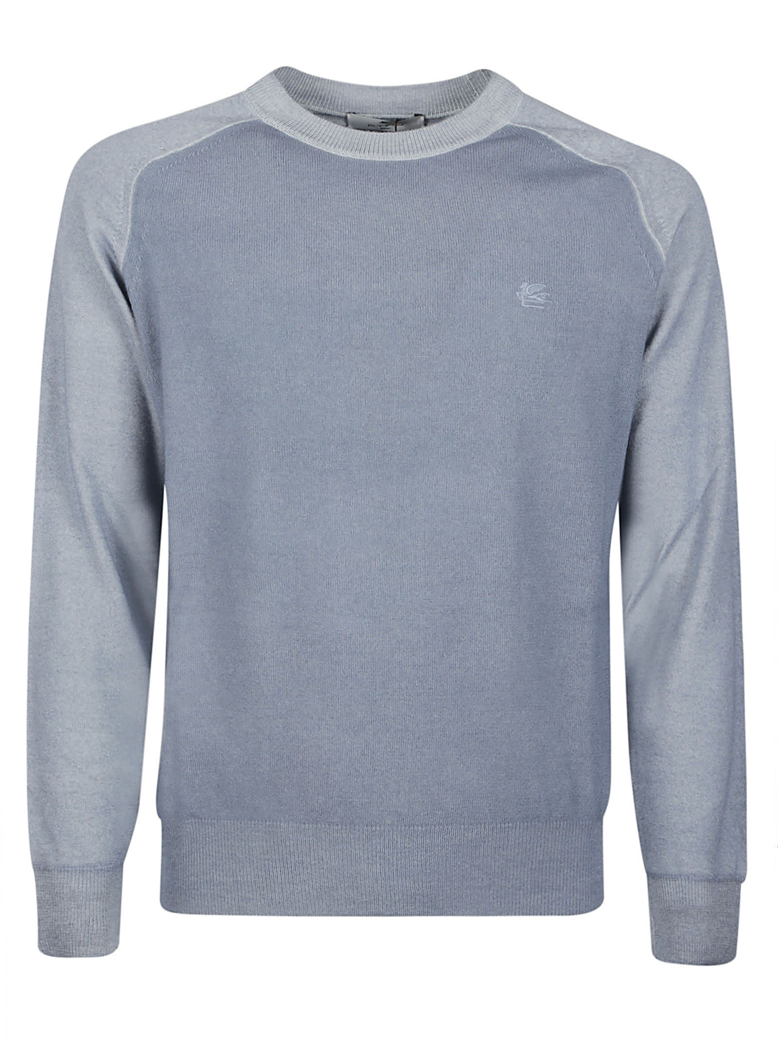 Shop Etro Martello Sweater In Azzurro