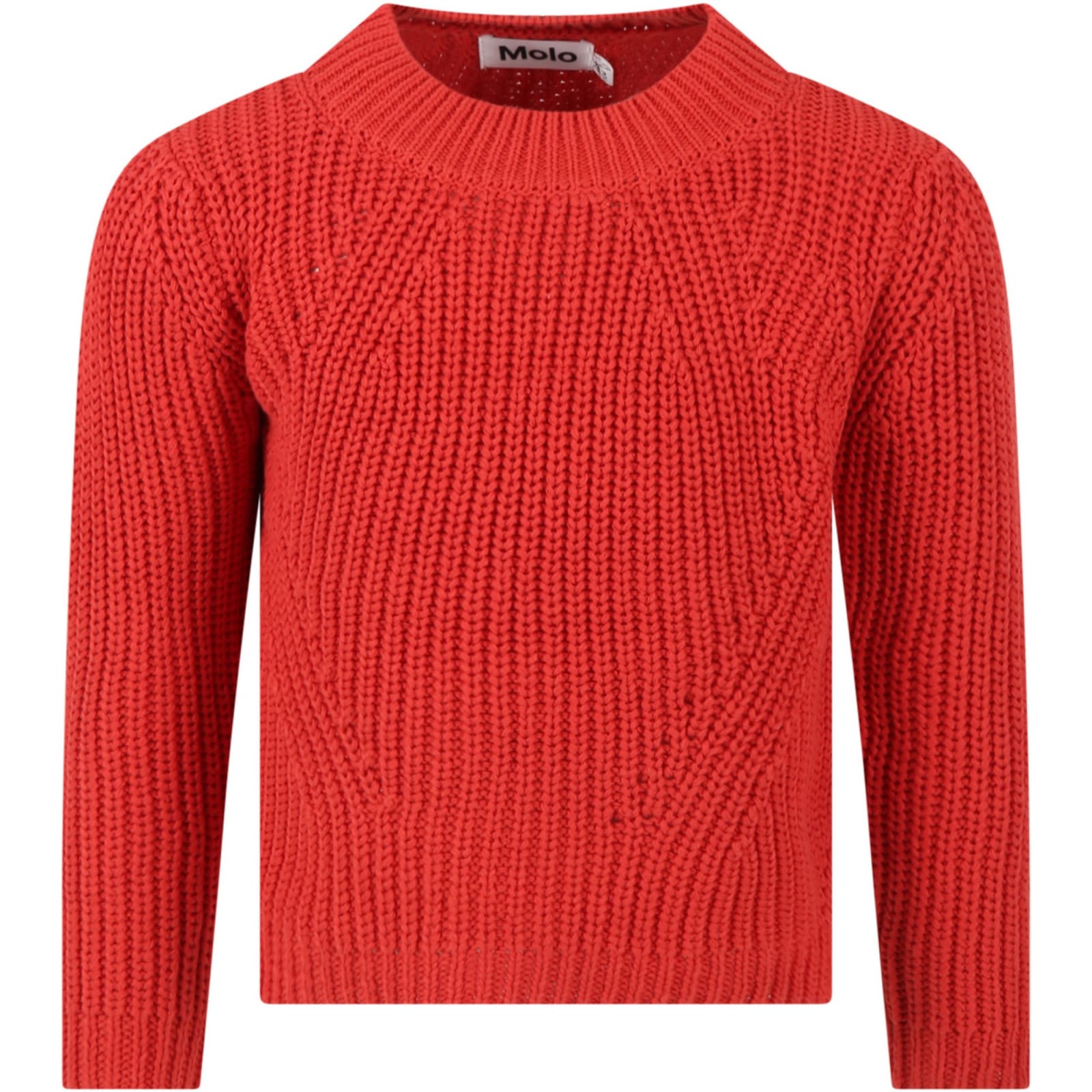 Molo Red Sweater For Kids