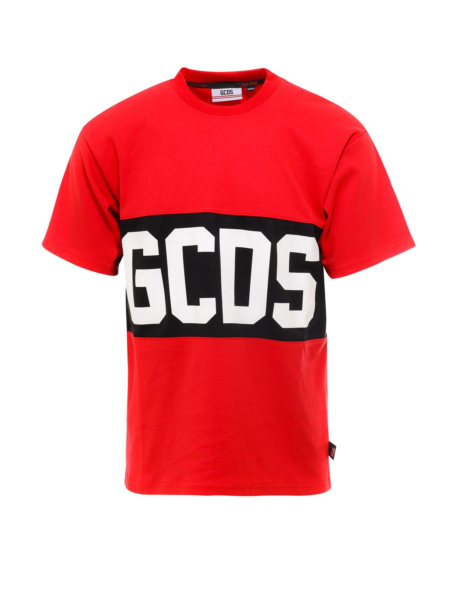 GCDS Band Logo Print T-shirt