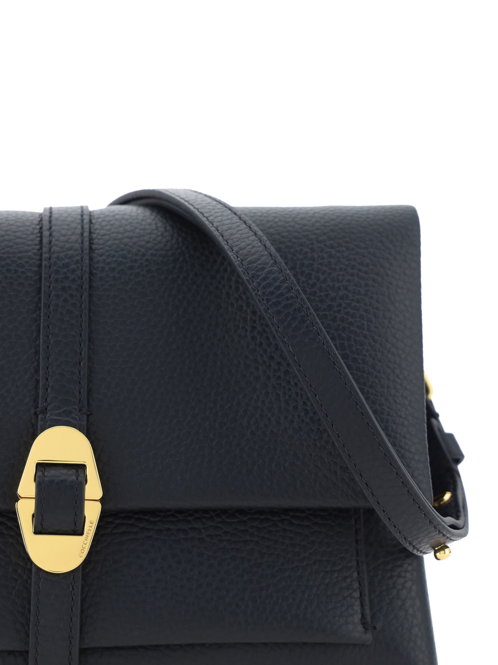 Shop Coccinelle Dorian Bag In Black