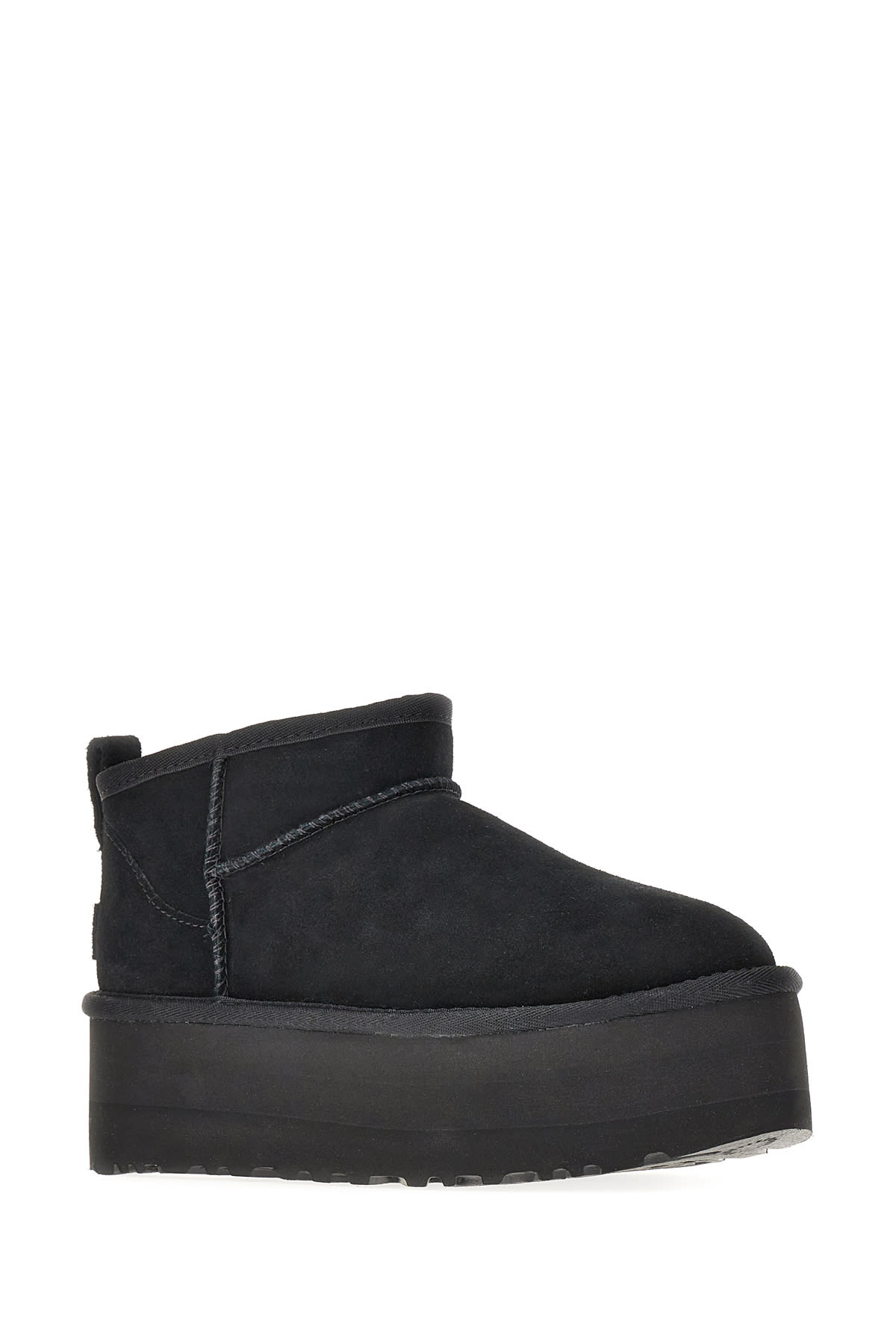 Ugg Stivale Classic Ultra Mini Con Plateau In Black