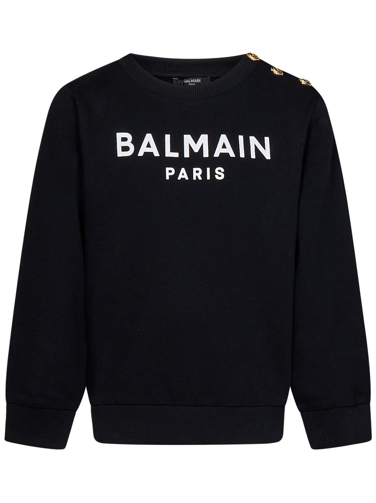 Balmain Kids' Sweatshirt In Black